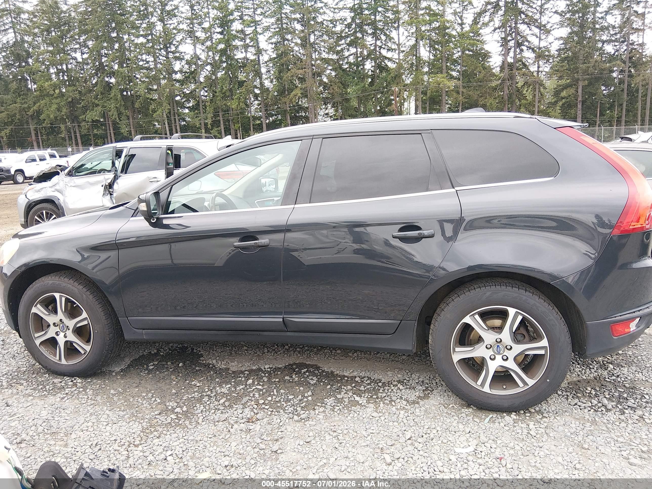 2012 Volvo Xc60 T6/t6 Platinum/t6 Premier Plus/t6 R-design/t6 R-design Platinum/t6 R-design Premier Plus Gray vin: YV4902DZ7C2289508