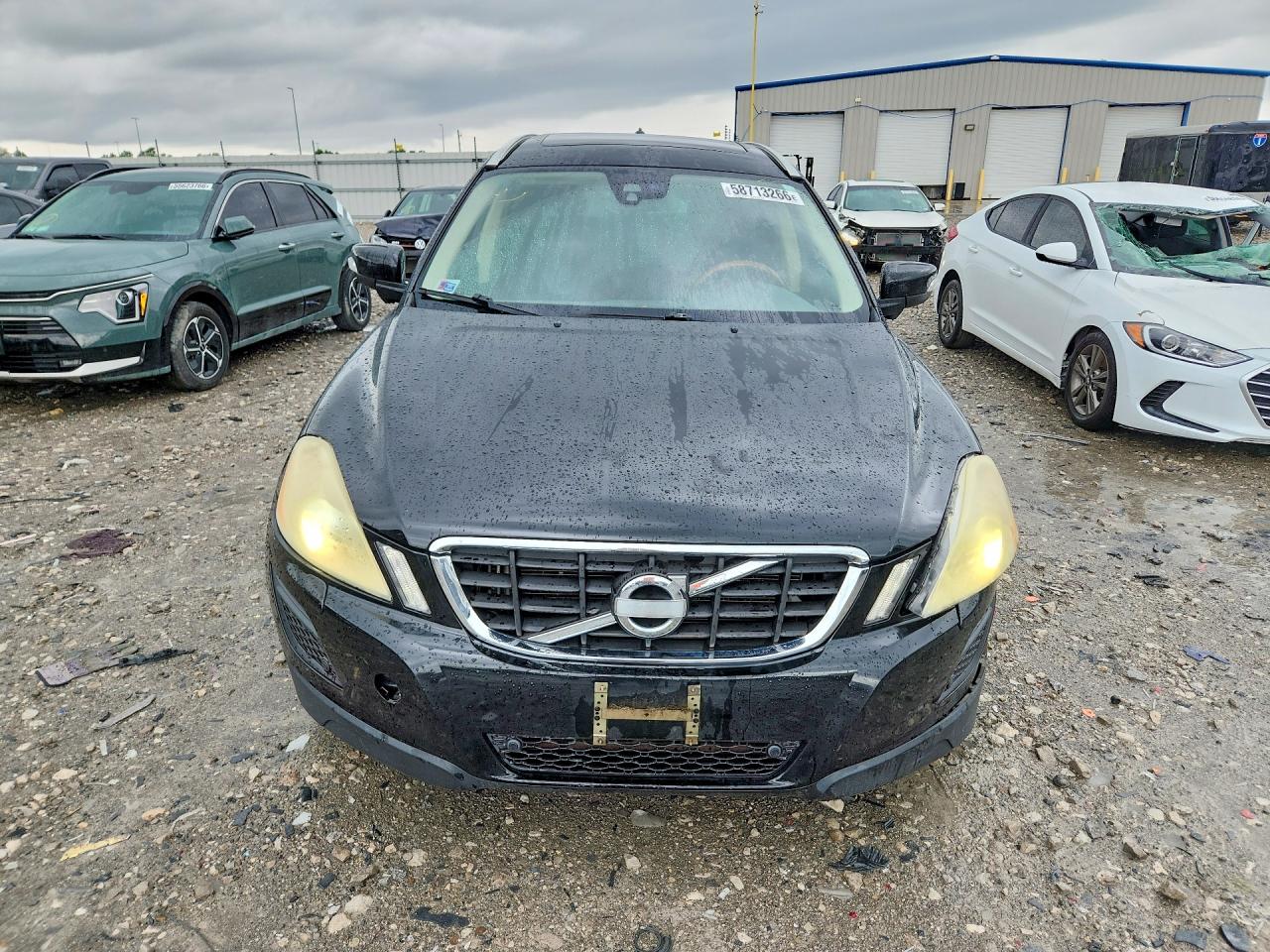 2012 Volvo Xc60 T6 Black vin: YV4902DZ7C2345253