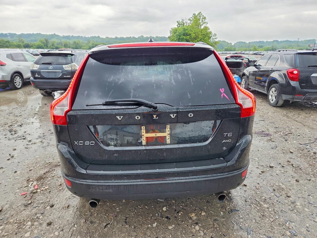 2012 Volvo Xc60 T6 Black vin: YV4902DZ7C2345253