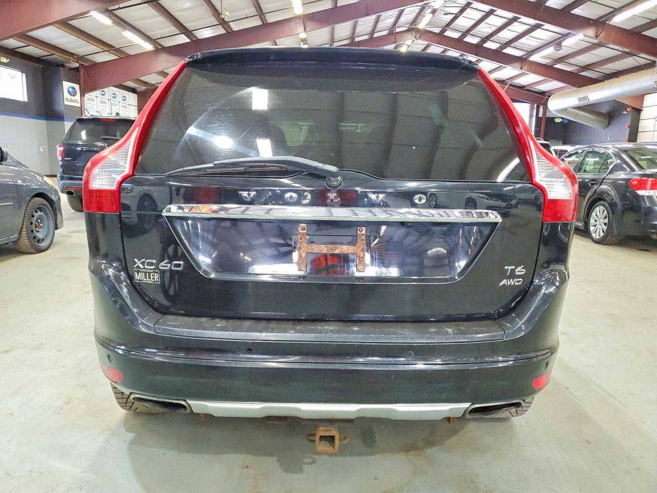 2014 Volvo Xc60 T6 Black vin: YV4902DZ7E2542877