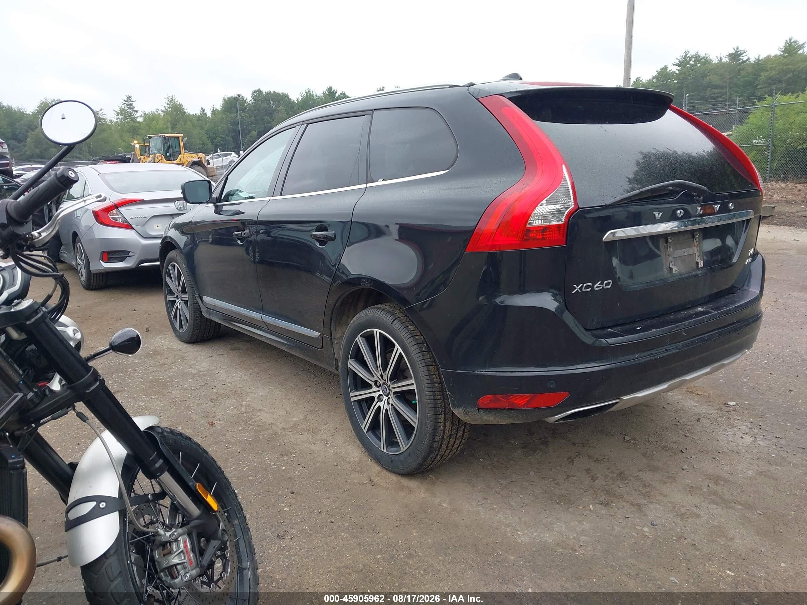 2014 Volvo Xc60 T6 R-design Premier Plus Black vin: YV4902DZ7E2547710