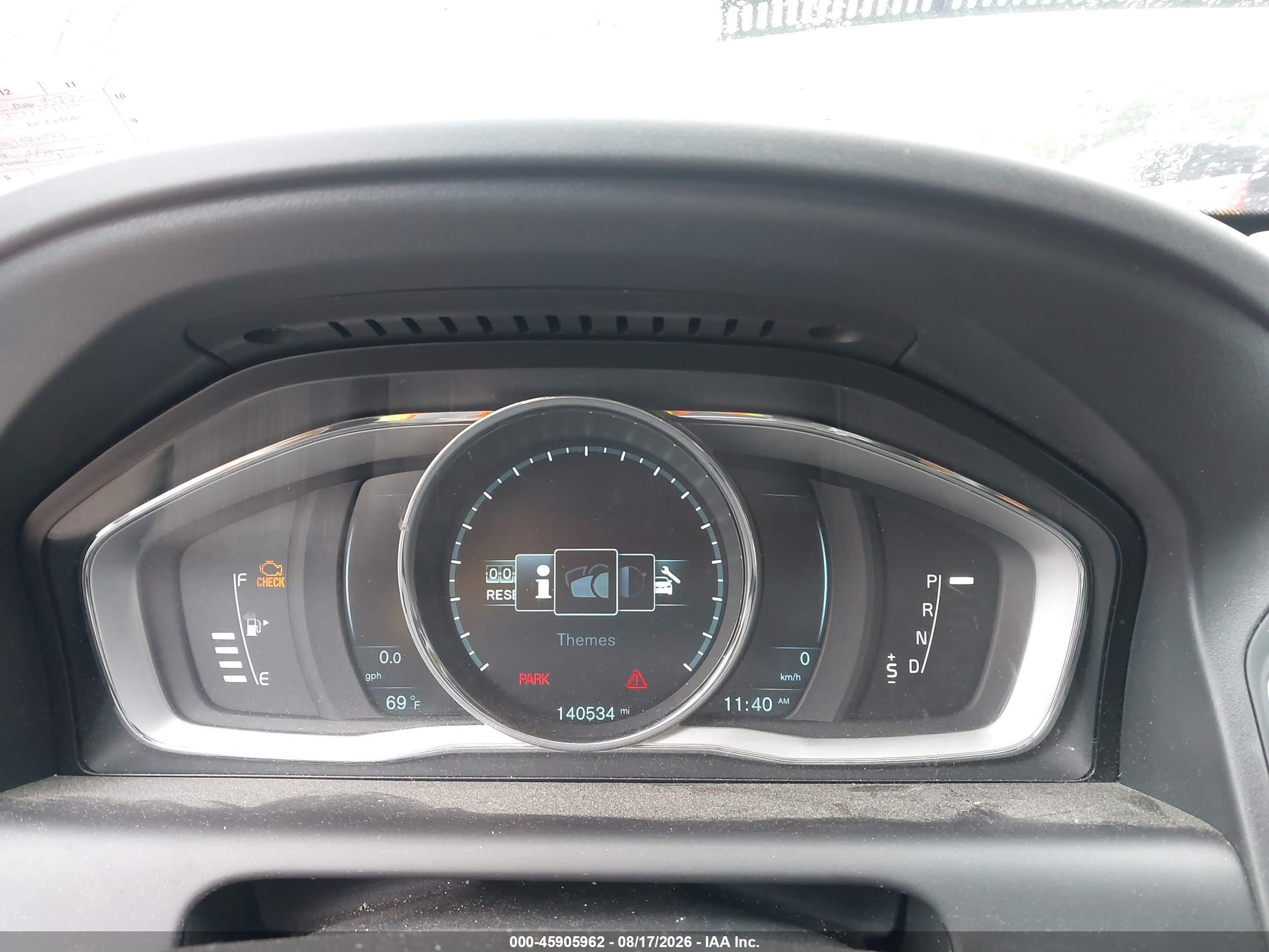 2014 Volvo Xc60 T6 R-design Premier Plus Black vin: YV4902DZ7E2547710