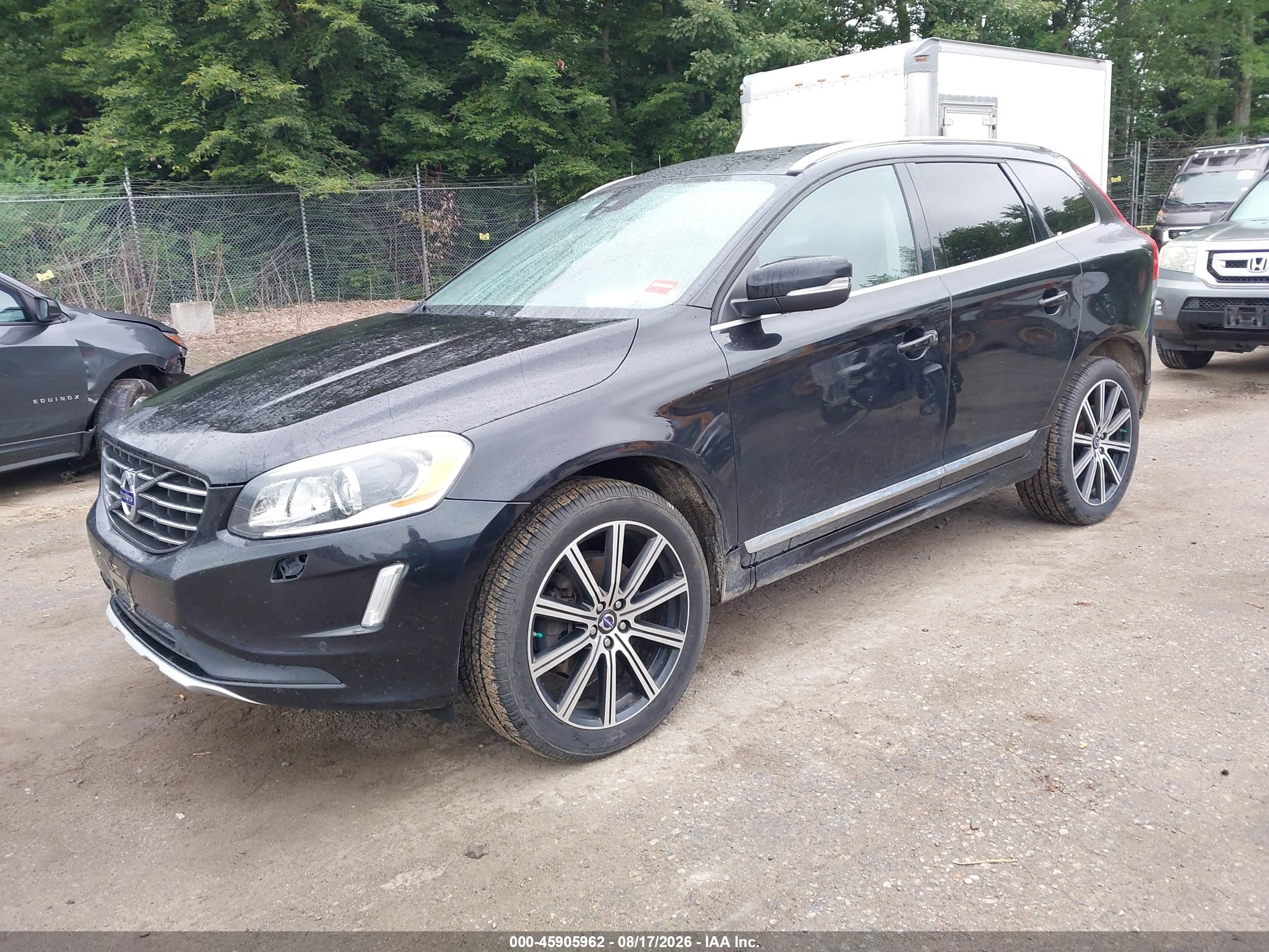 2014 Volvo Xc60 T6 R-design Premier Plus Black vin: YV4902DZ7E2547710