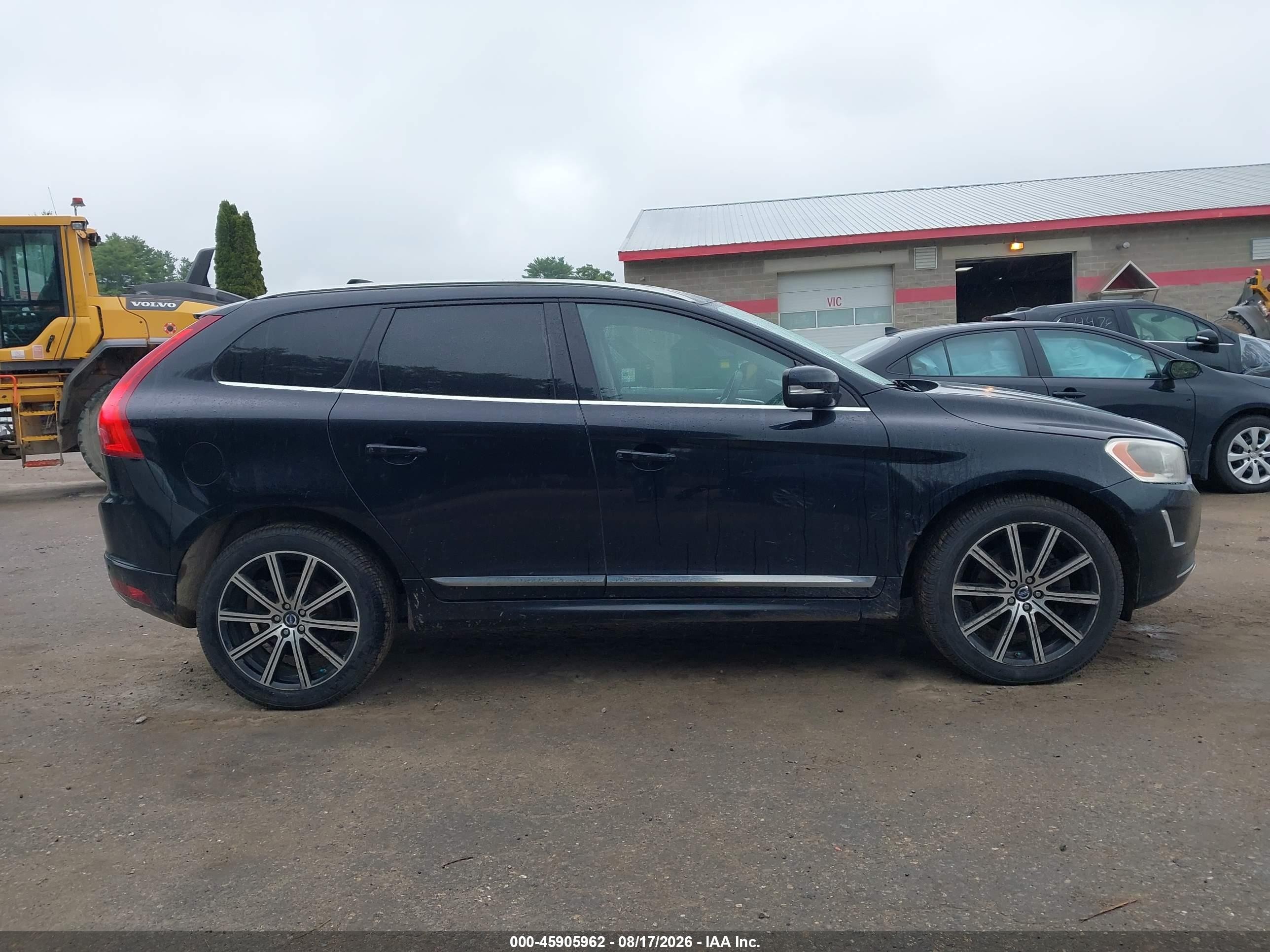 2014 Volvo Xc60 T6 R-design Premier Plus Black vin: YV4902DZ7E2547710