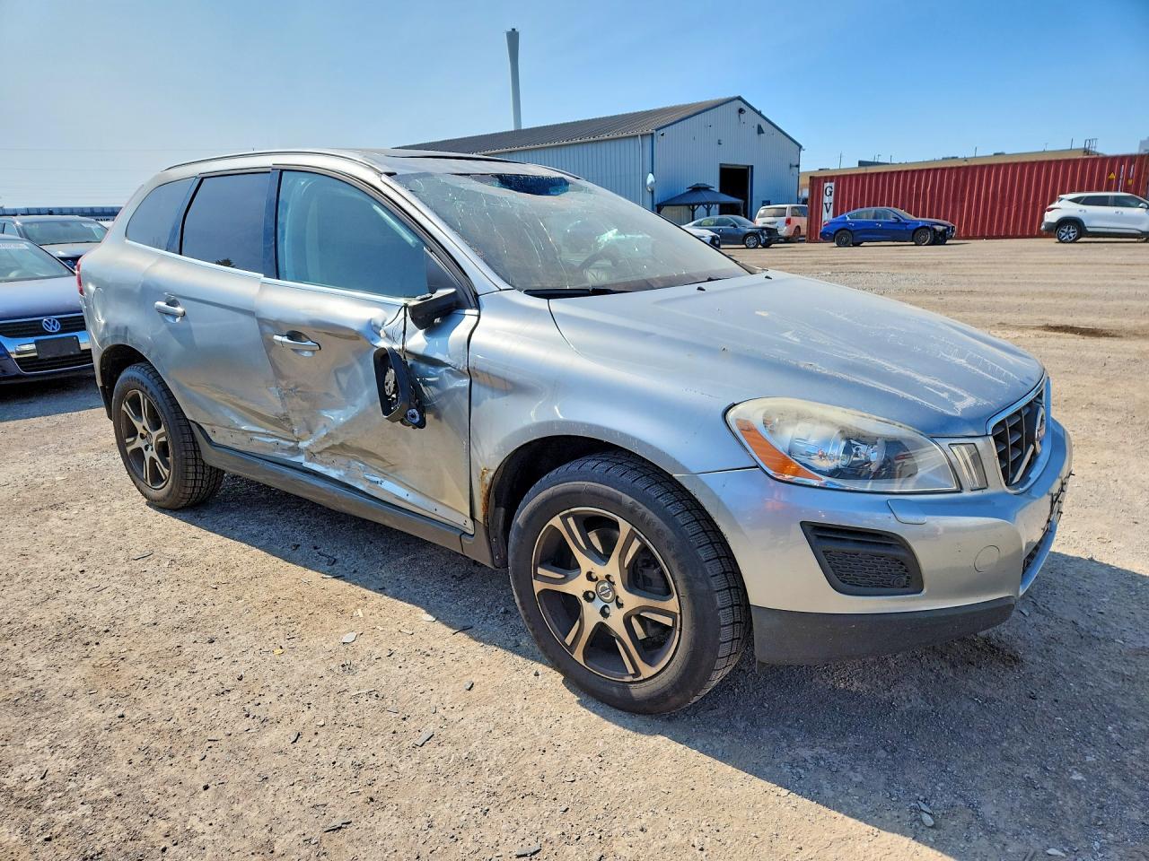 2011 Volvo Xc60 T6 Silver vin: YV4902DZ8B2152267