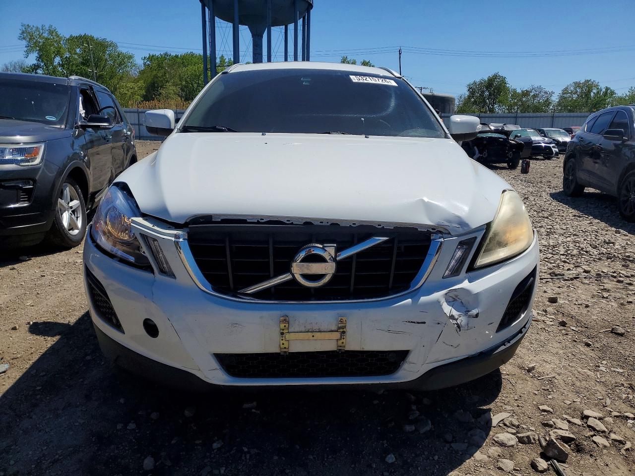 2011 Volvo Xc60 T6 White vin: YV4902DZ8B2180697