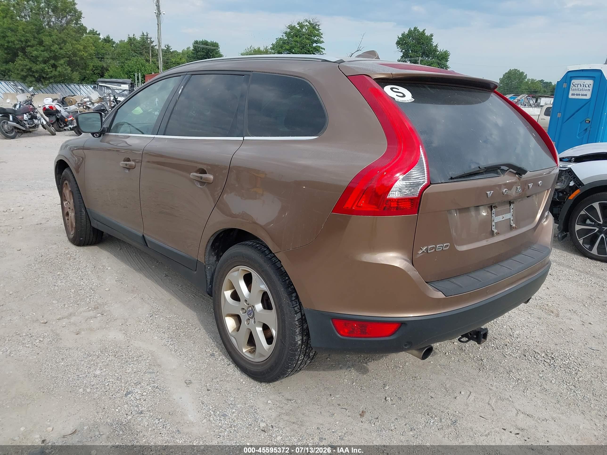 2012 Volvo Xc60 T6/t6 Platinum/t6 Premier Plus/t6 R-design/t6 R-design Platinum/t6 R-design Premier Plus Brown vin: YV4902DZ8C2340627