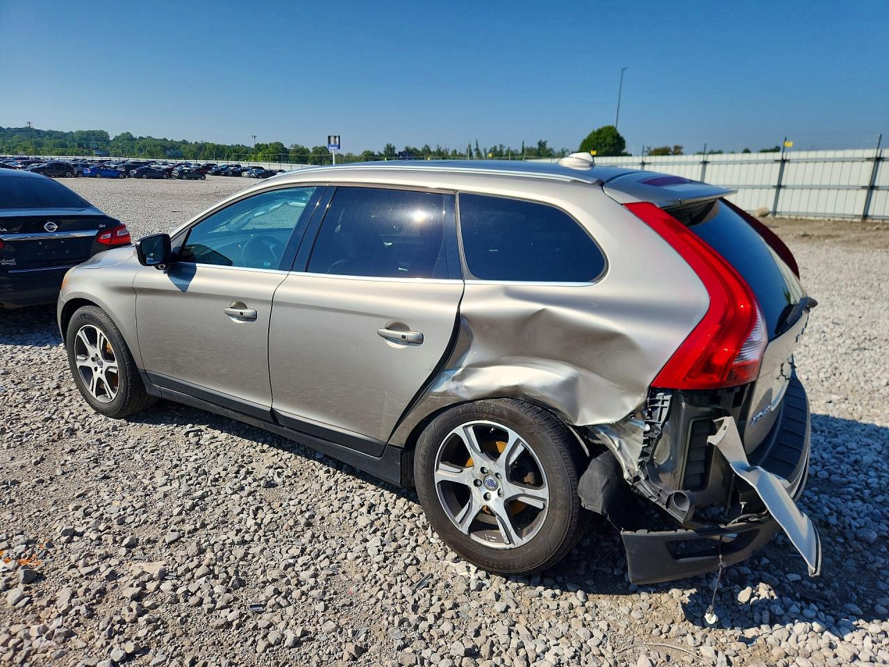 2013 Volvo Xc60 T6 Silver vin: YV4902DZ8D2378313