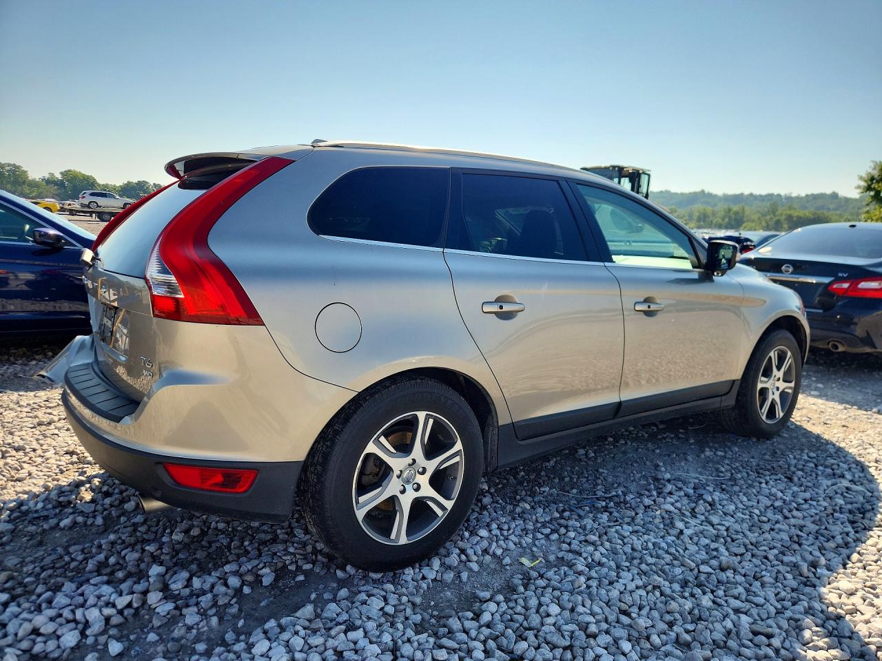 2013 Volvo Xc60 T6 Silver vin: YV4902DZ8D2378313