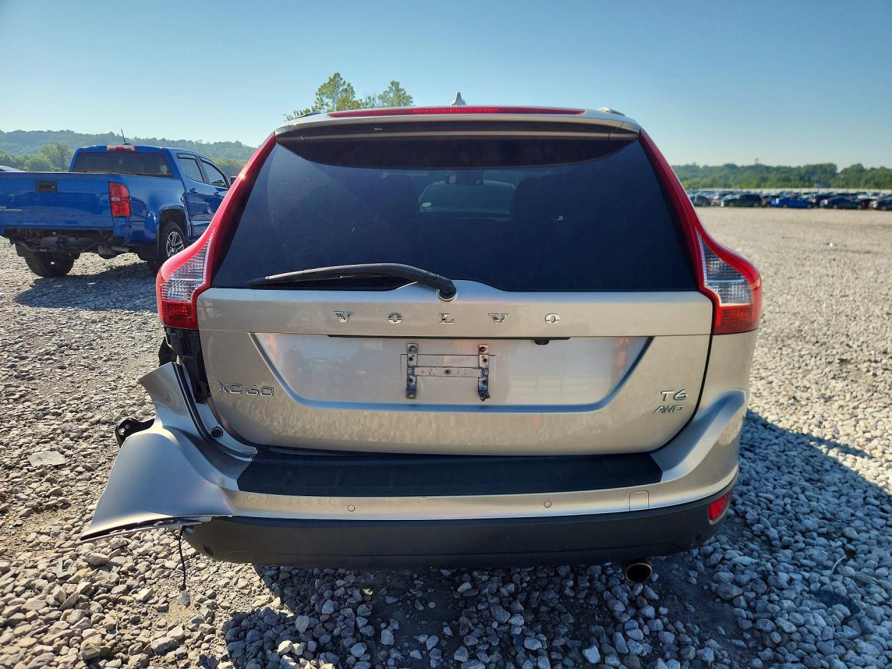 2013 Volvo Xc60 T6 Silver vin: YV4902DZ8D2378313