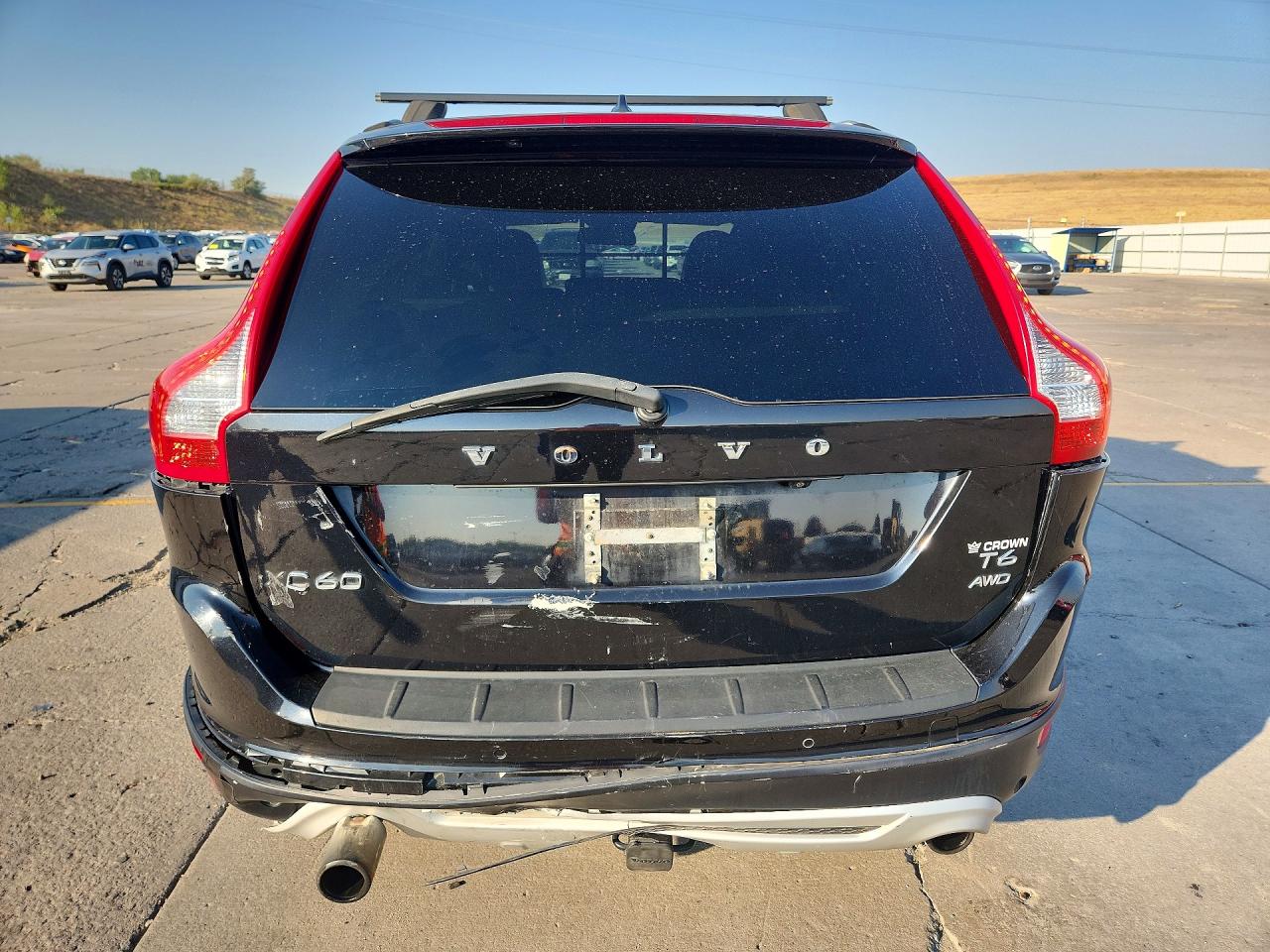 2013 Volvo Xc60 T6 Black vin: YV4902DZ8D2442060