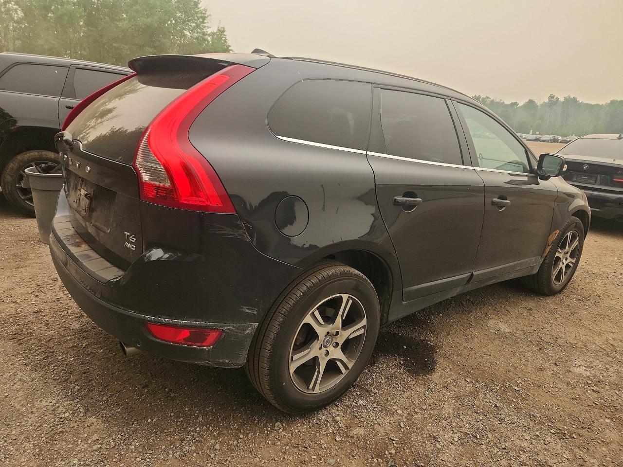 2013 Volvo Xc60 T6 Black vin: YV4902DZ8D2449607
