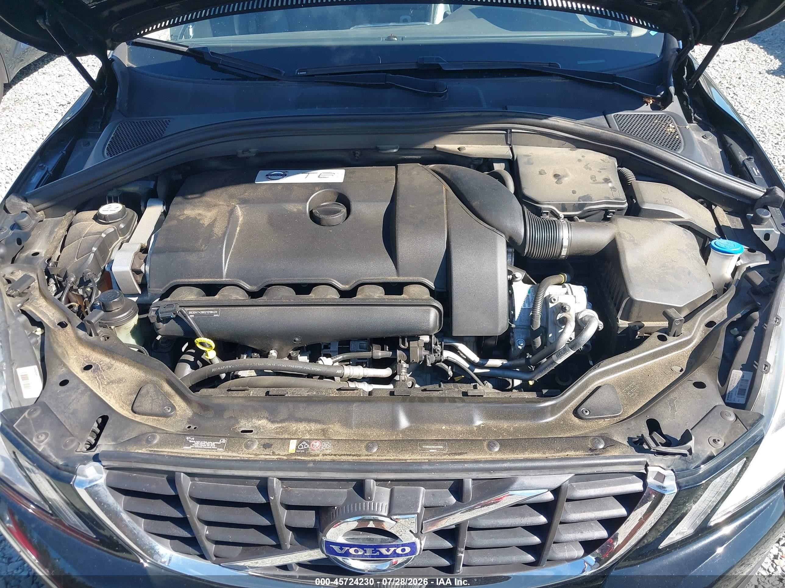 2013 Volvo Xc60 T6 Черный vin: YV4902DZ8D2456590