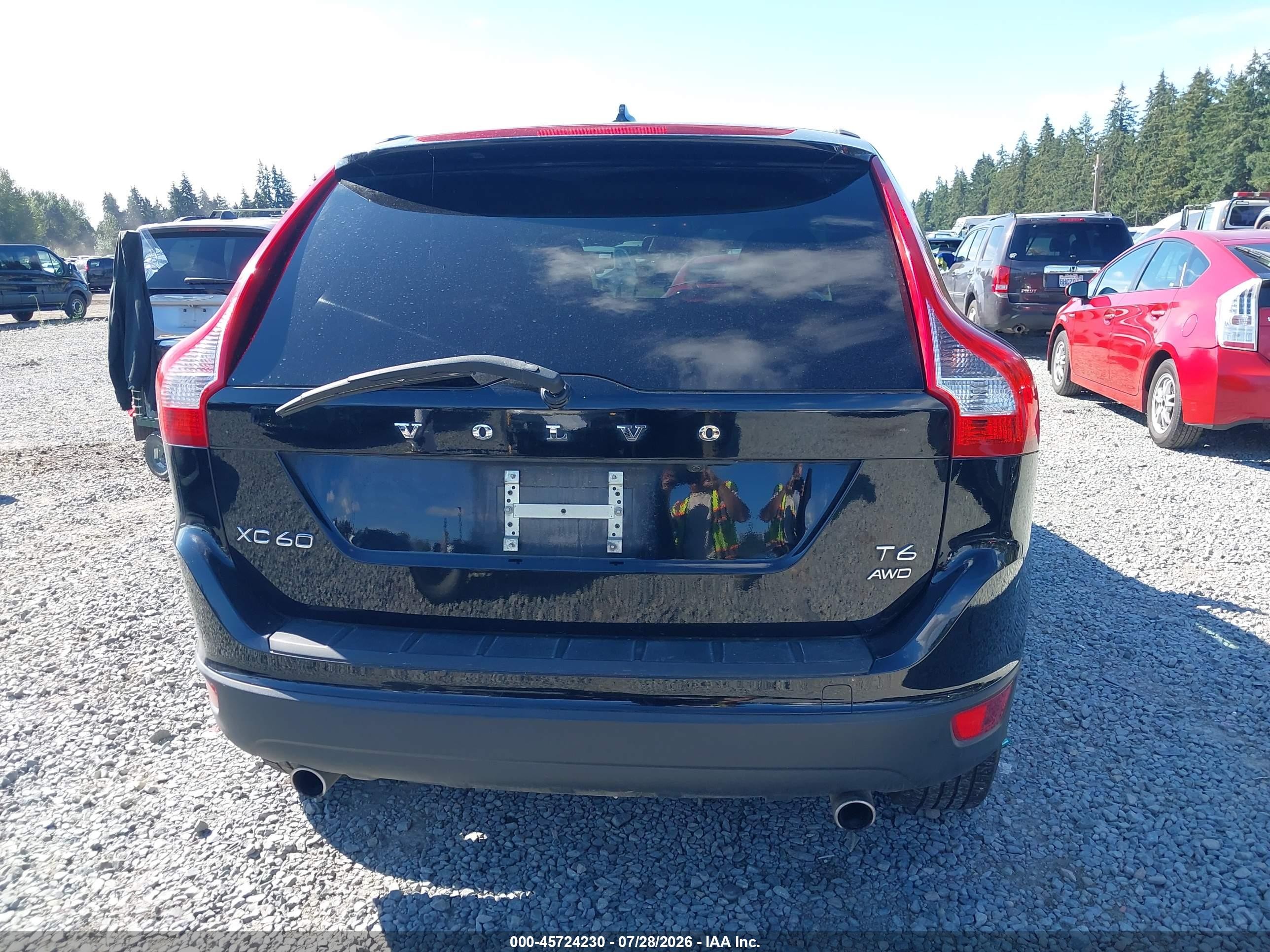 2013 Volvo Xc60 T6 Черный vin: YV4902DZ8D2456590