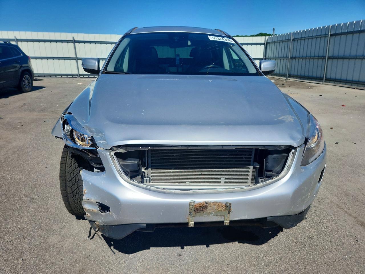 2014 Volvo Xc60 T6 Silver vin: YV4902DZ8E2537204