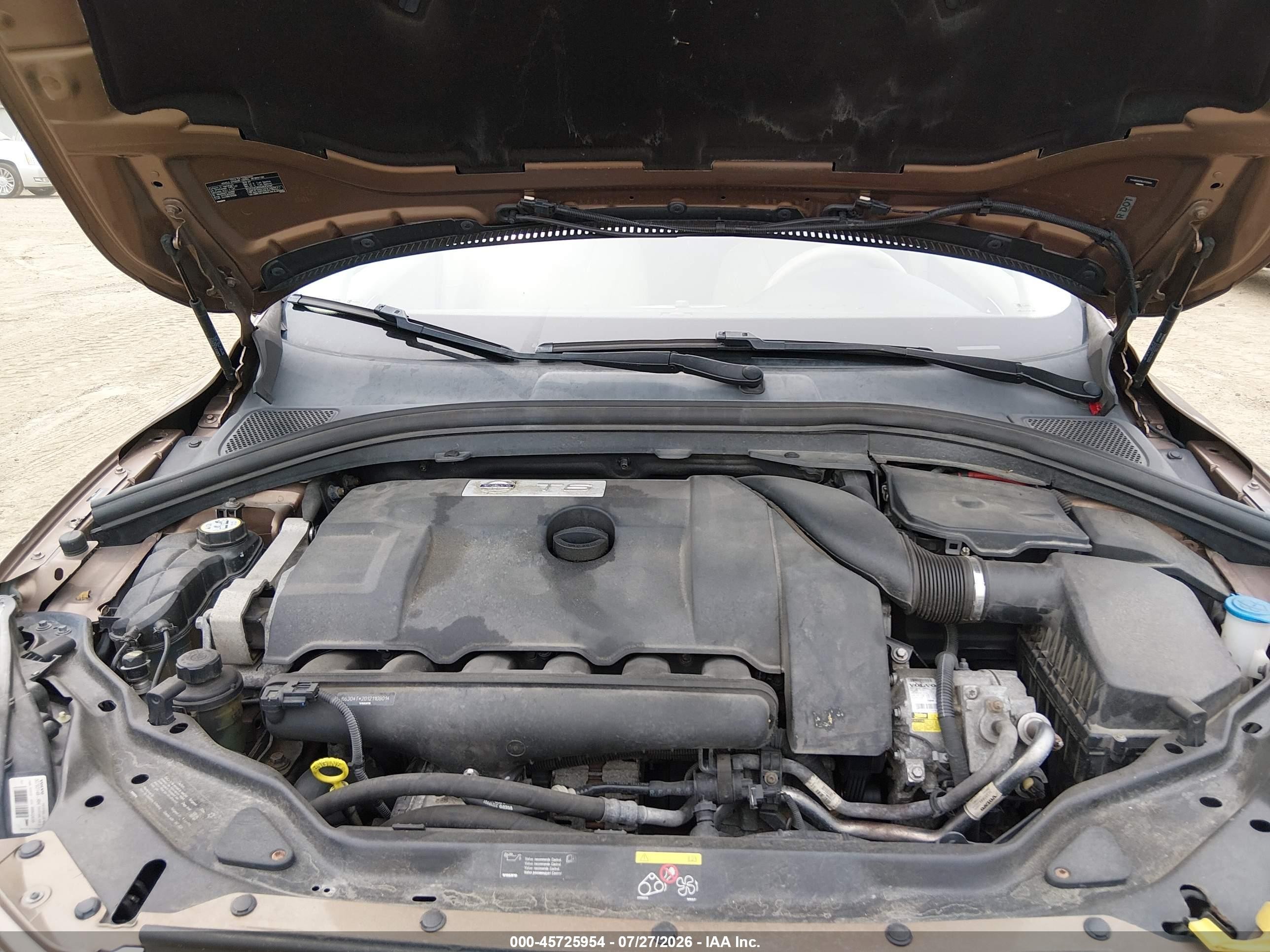 2012 Volvo Xc60 T6 Коричневый vin: YV4902DZ9C2312934