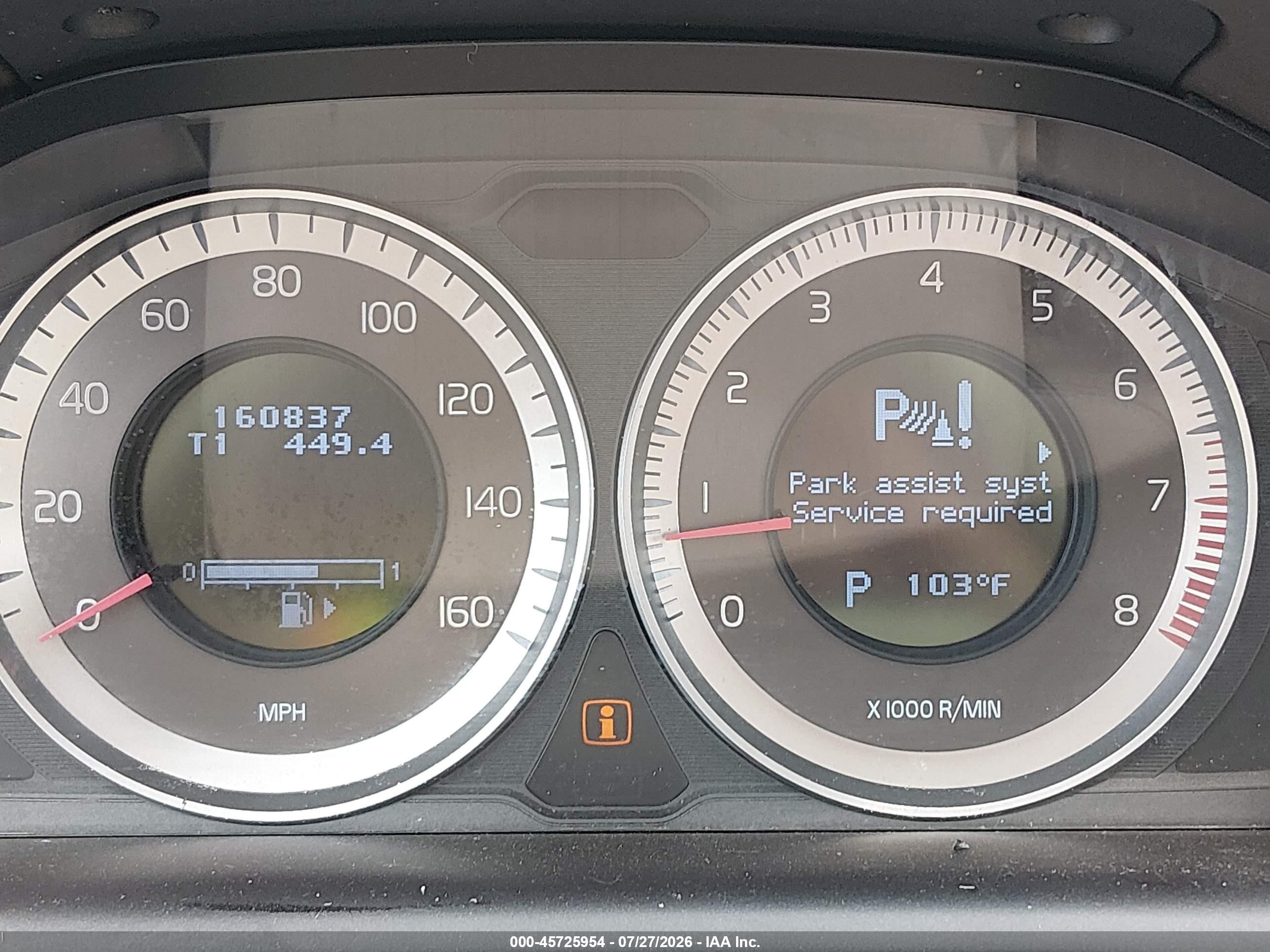 2012 Volvo Xc60 T6 Коричневый vin: YV4902DZ9C2312934