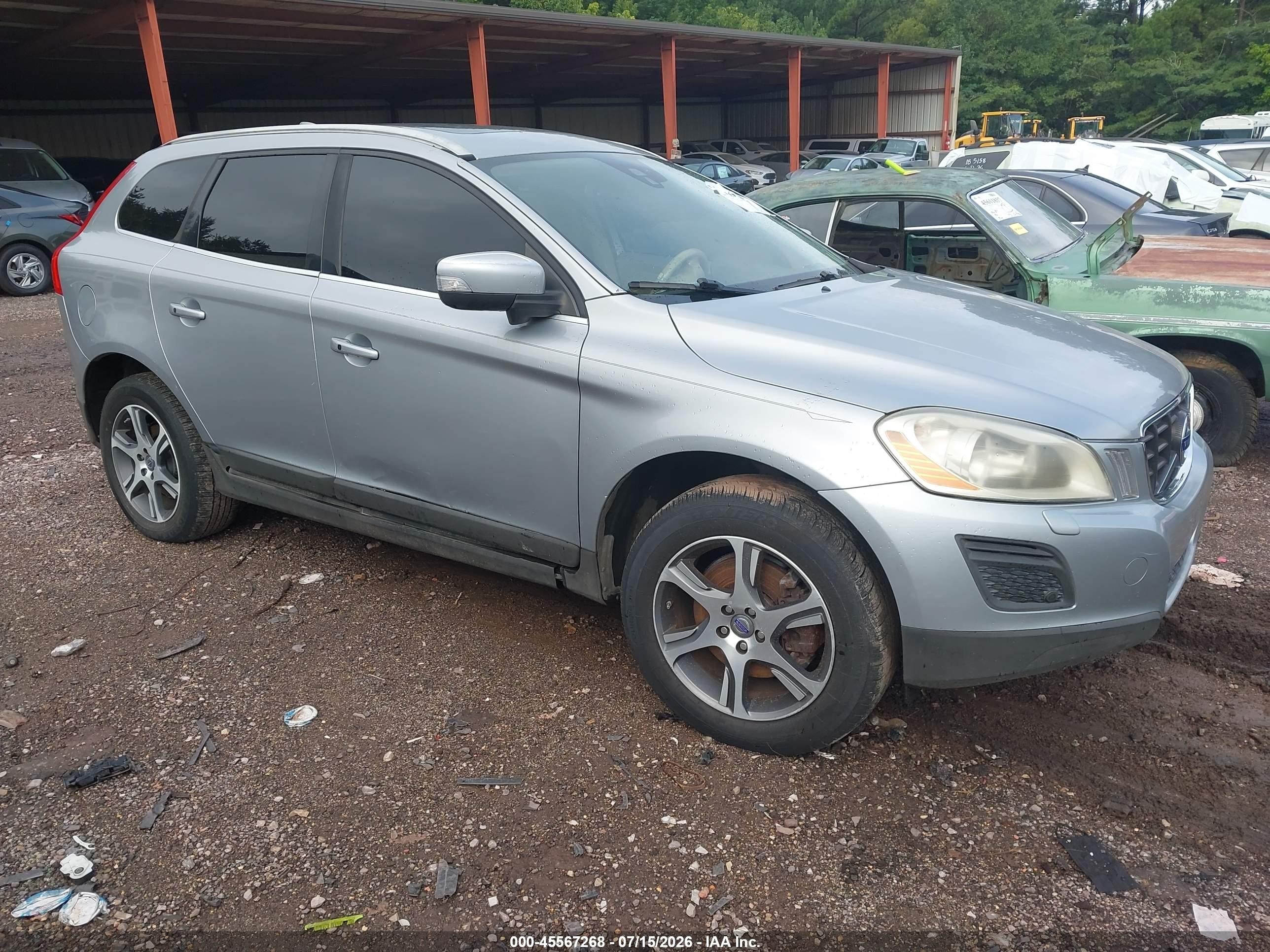 2012 Volvo Xc60 T6/t6 Platinum/t6 Premier Plus/t6 R-design/t6 R-design Platinum/t6 R-design Premier Plus Silver vin: YV4902DZ9C2317356