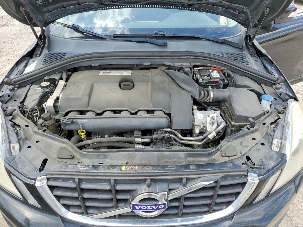 2013 Volvo Xc60 T6 Black vin: YV4902DZ9D2438437