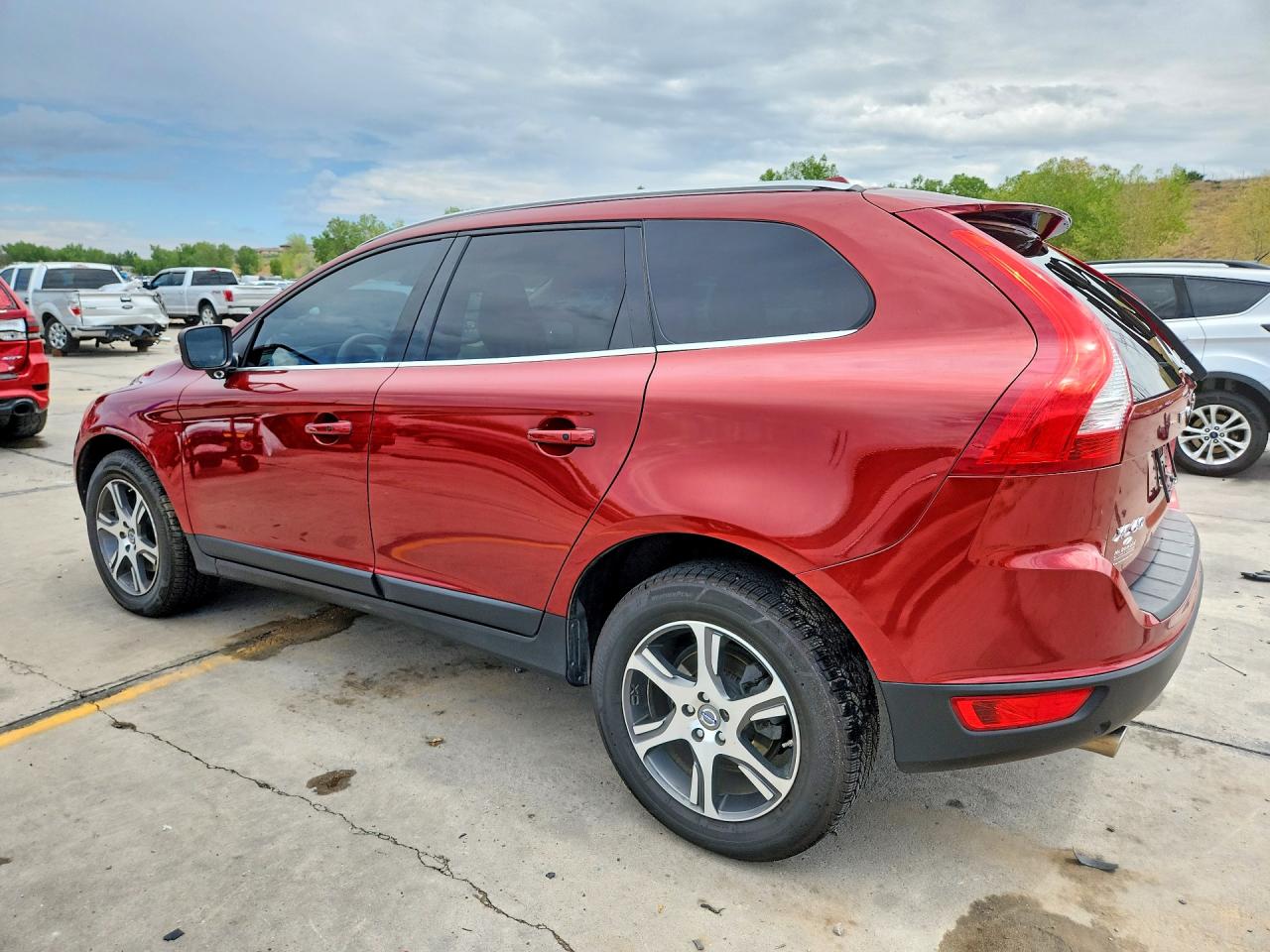 2013 Volvo Xc60 T6 Red vin: YV4902DZ9D2447865