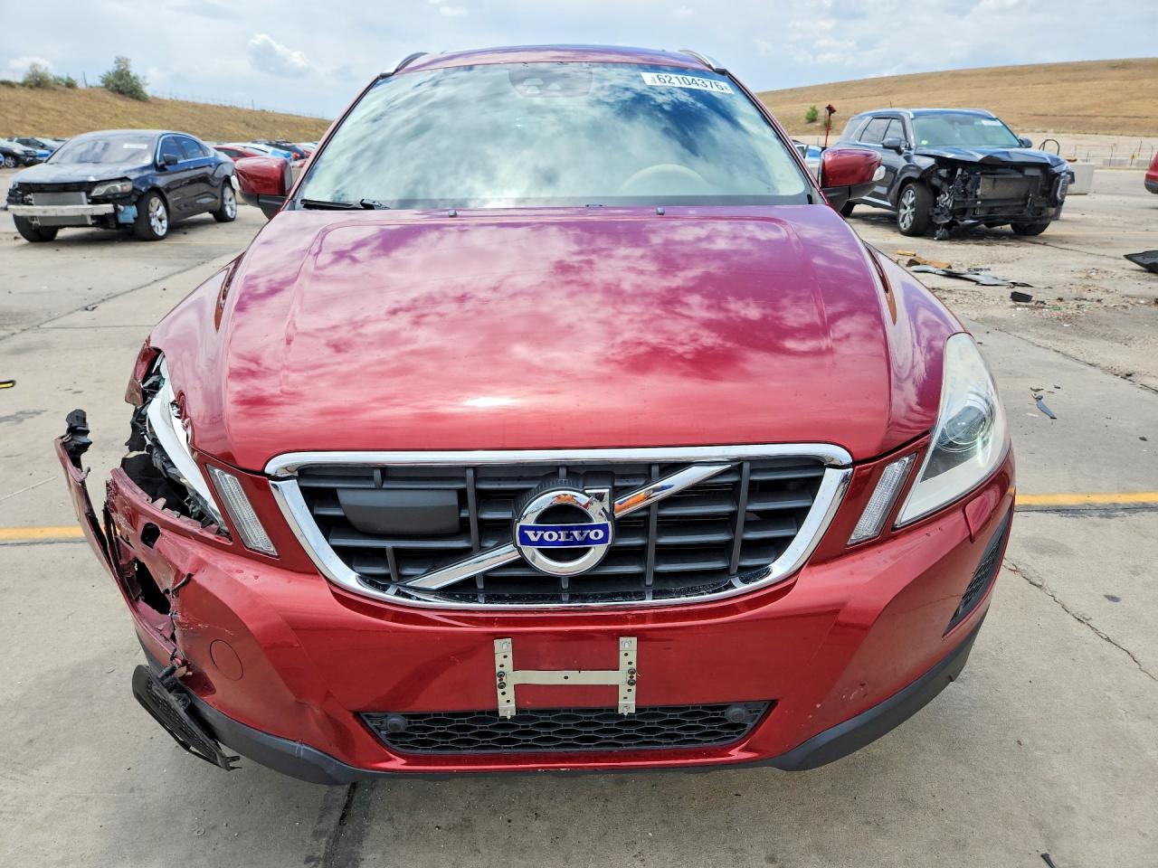 2013 Volvo Xc60 T6 Red vin: YV4902DZ9D2447865