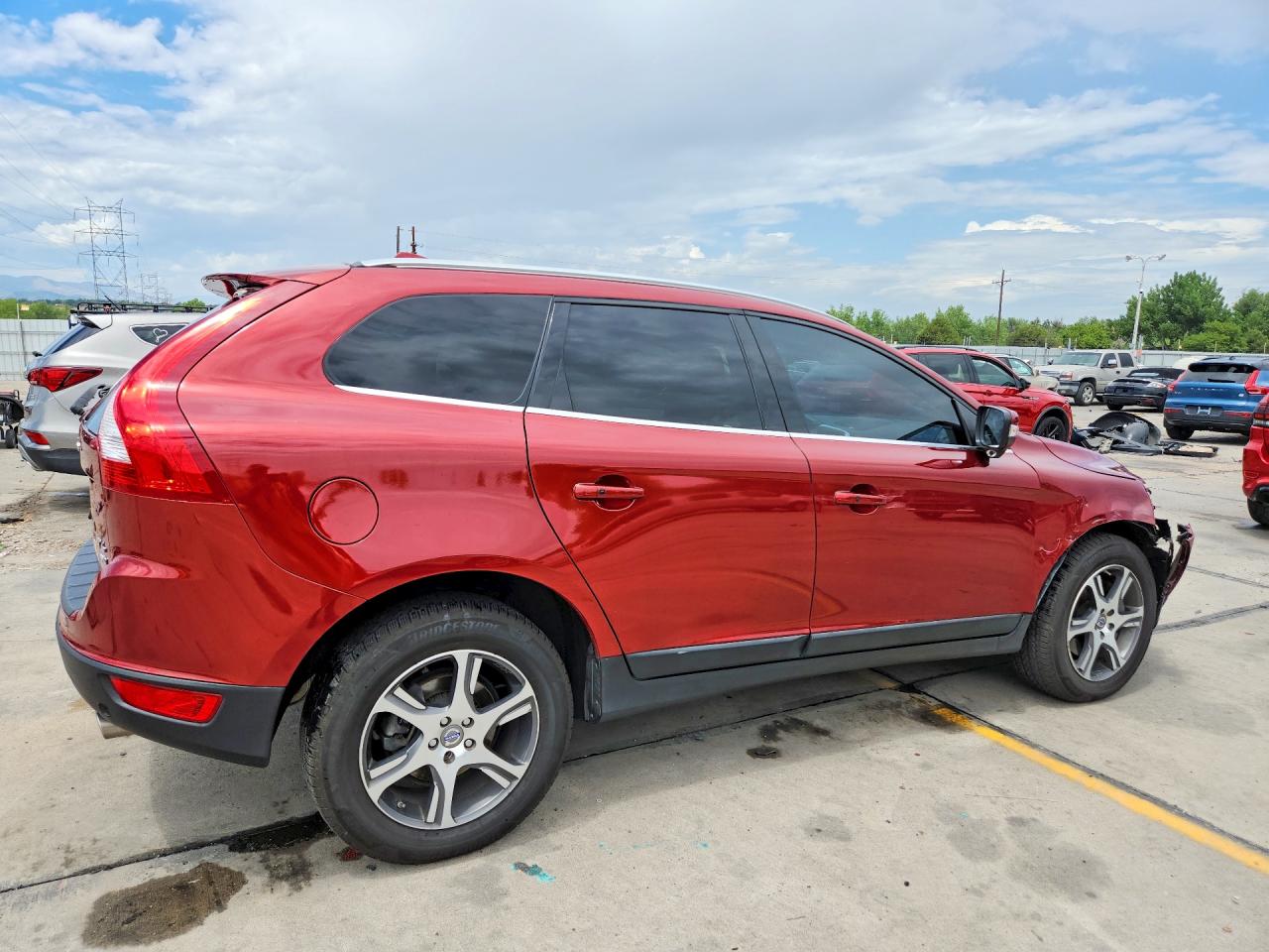 2013 Volvo Xc60 T6 Red vin: YV4902DZ9D2447865