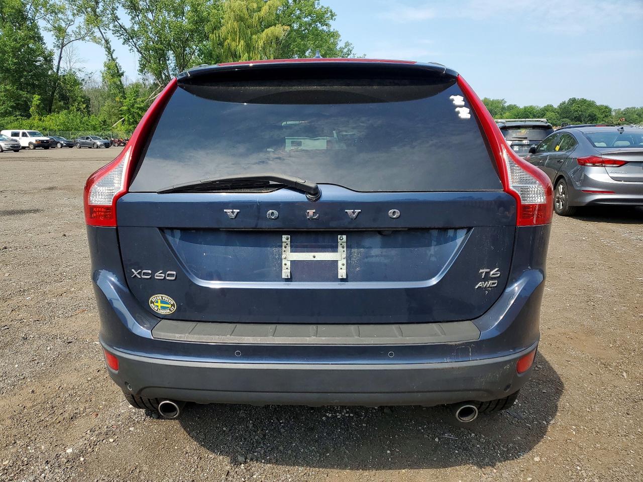 2013 Volvo Xc60 T6 Blue vin: YV4902DZ9D2451544