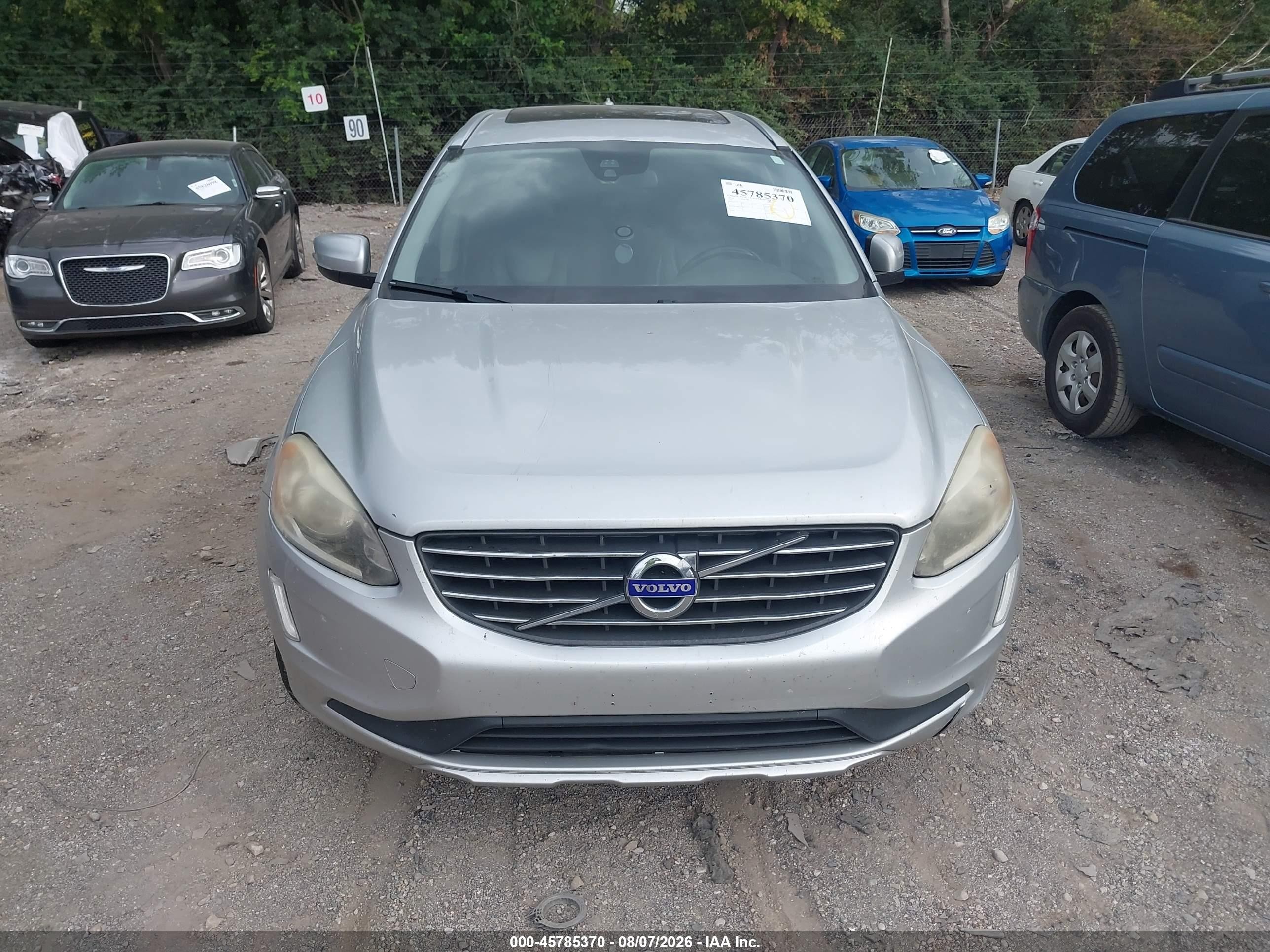 2014 Volvo Xc60 3.0l Premier Plus Серебряный vin: YV4902DZ9E2500369