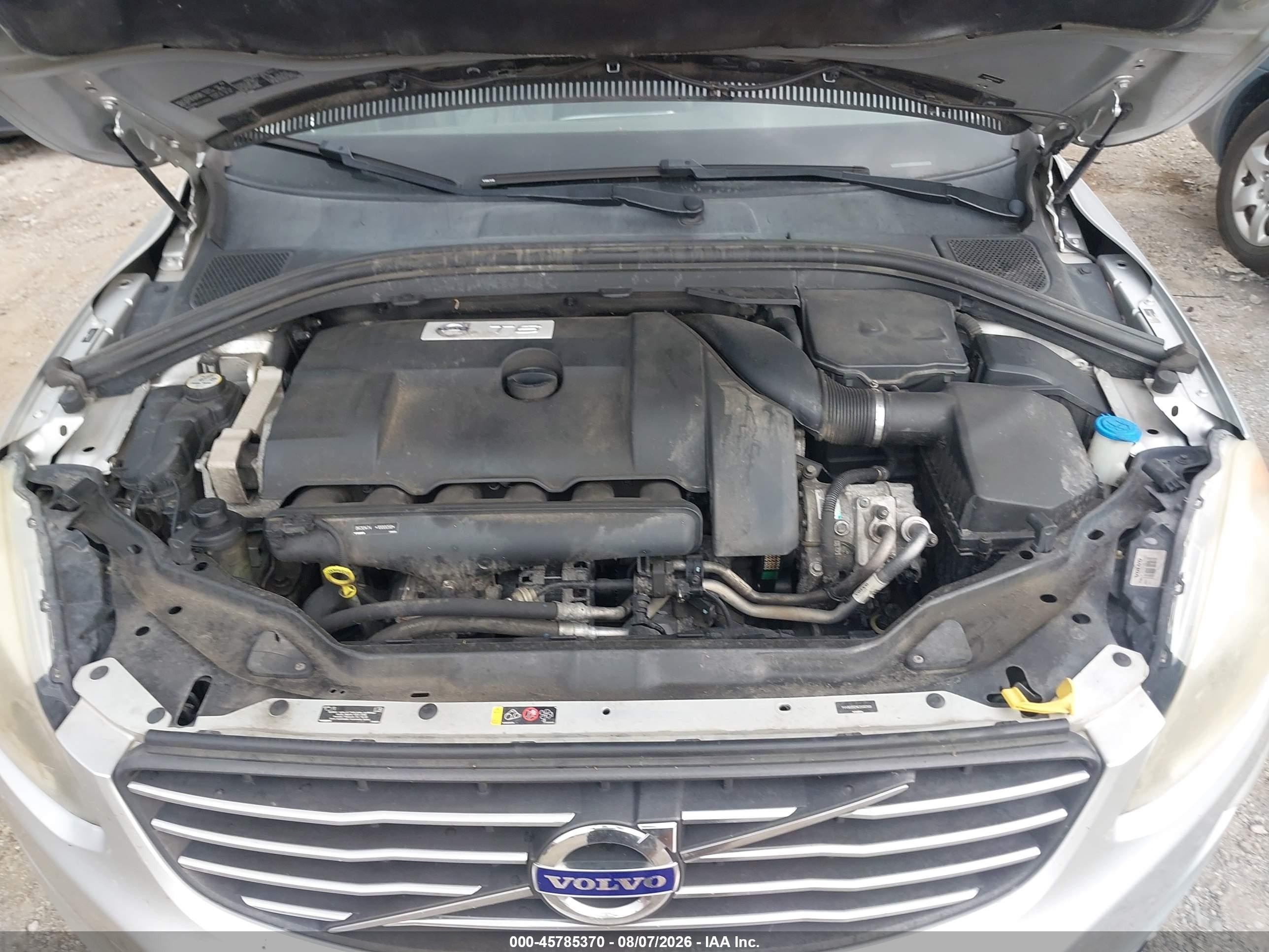 2014 Volvo Xc60 3.0l Premier Plus Серебряный vin: YV4902DZ9E2500369