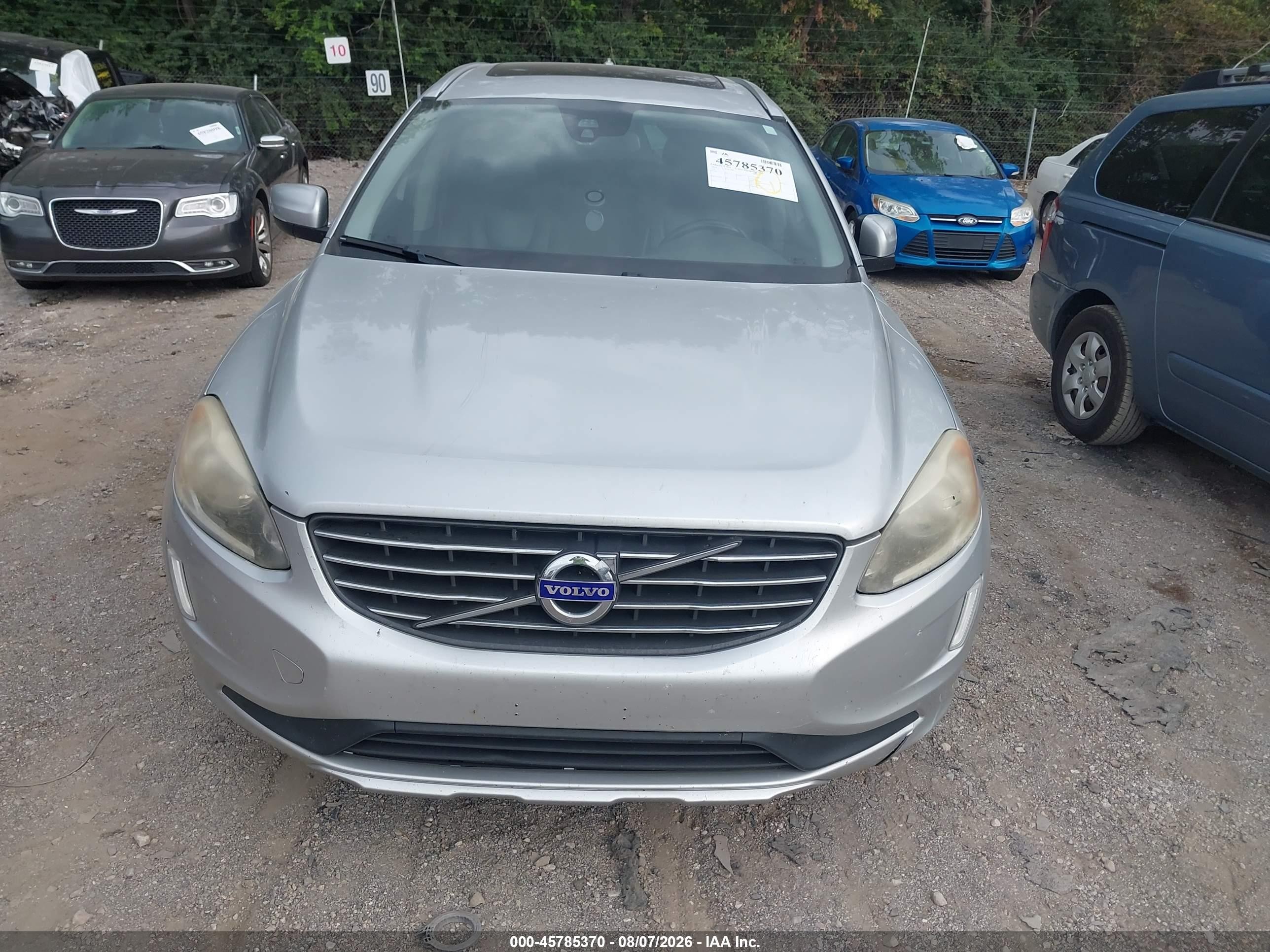 2014 Volvo Xc60 3.0l Premier Plus Серебряный vin: YV4902DZ9E2500369
