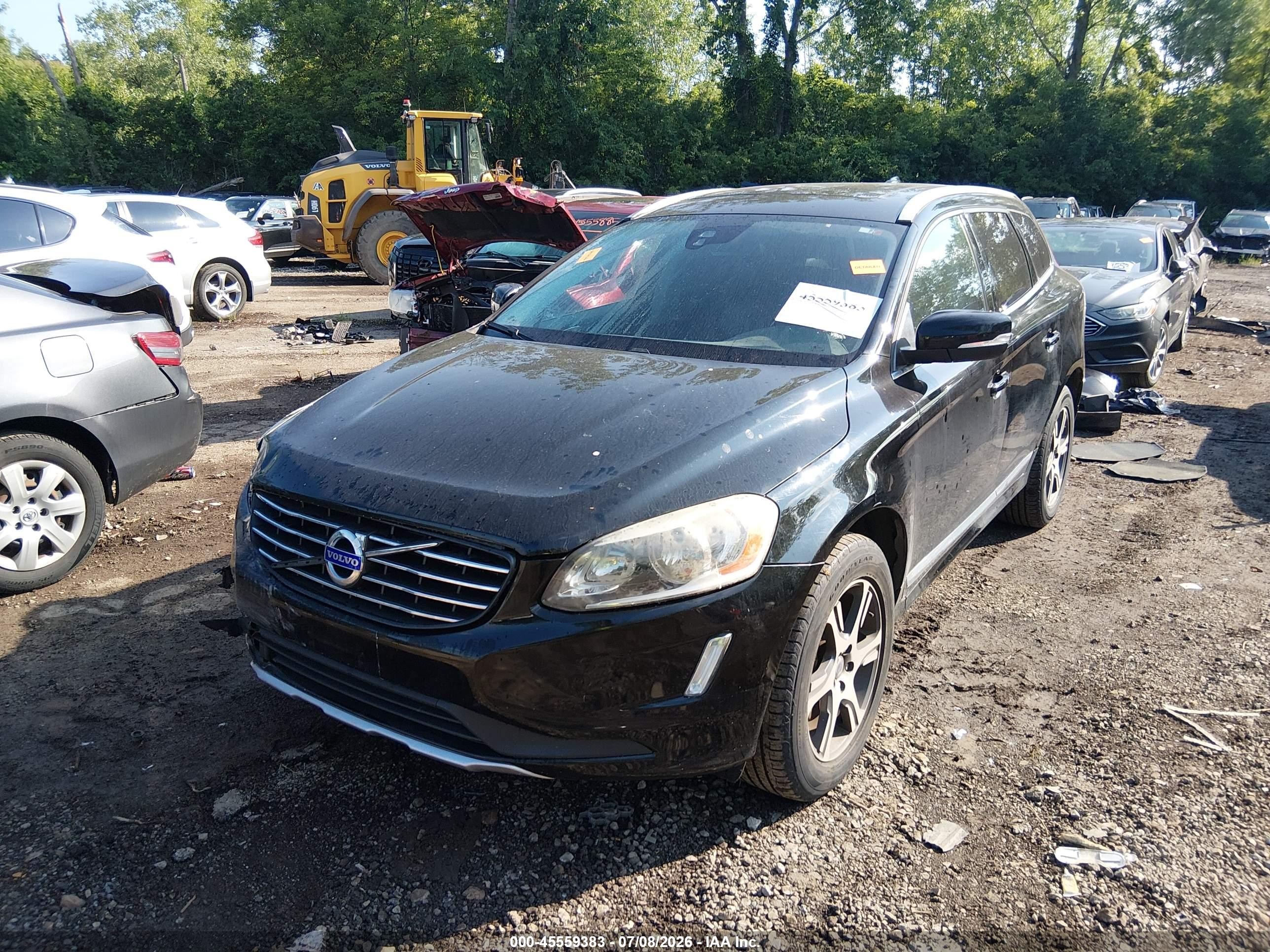 2014 Volvo Xc60 T6 R-design Черный vin: YV4902DZ9E2543318
