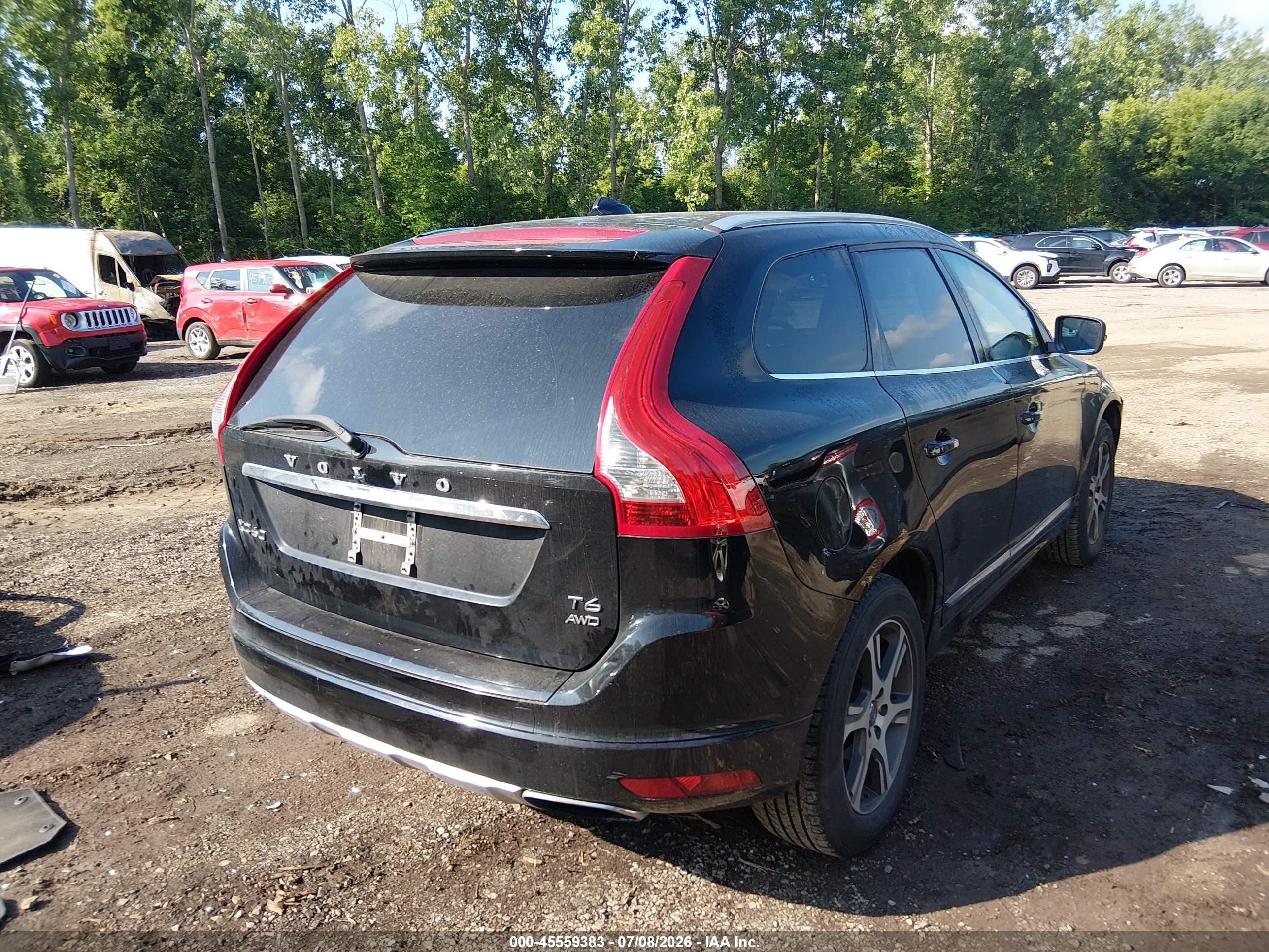 2014 Volvo Xc60 T6 R-design Черный vin: YV4902DZ9E2543318