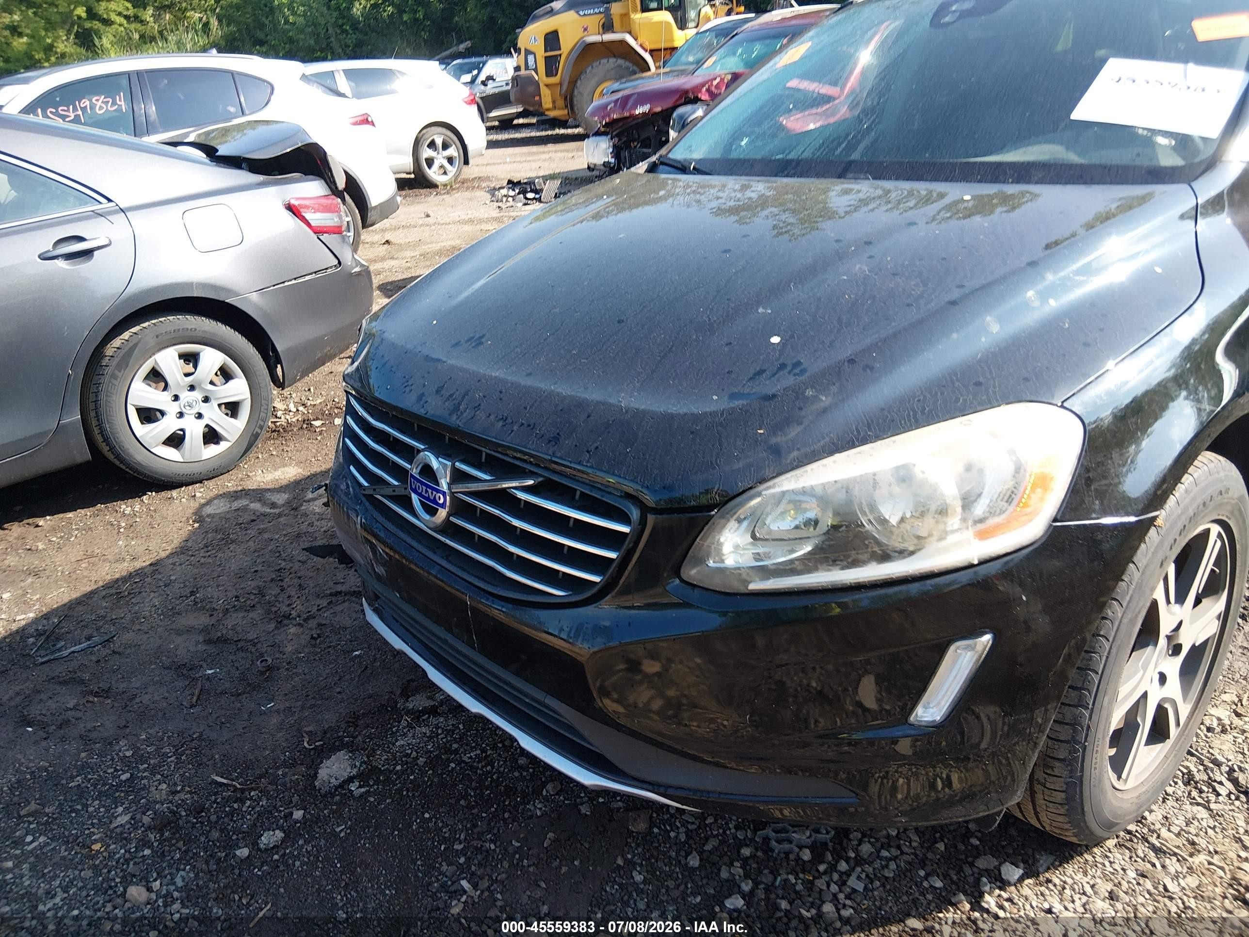 2014 Volvo Xc60 T6 R-design Черный vin: YV4902DZ9E2543318