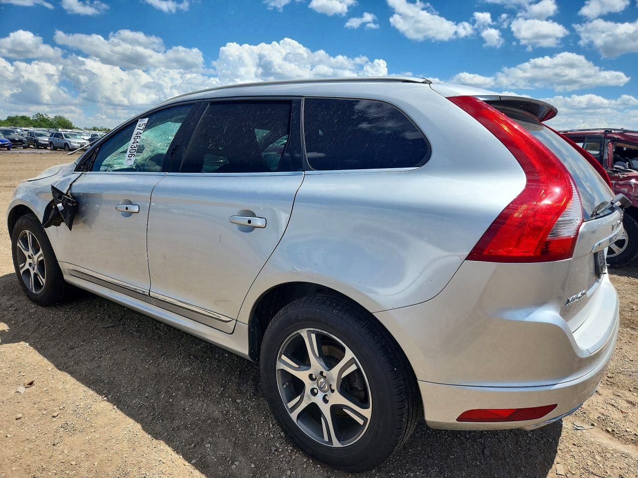 2014 Volvo Xc60 T6 Silver vin: YV4902DZ9E2556327