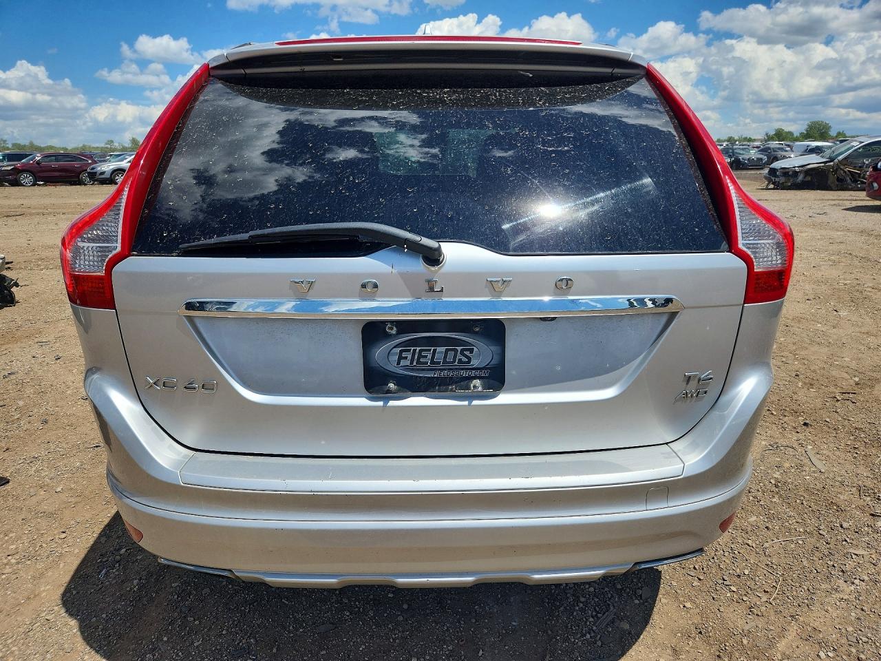 2014 Volvo Xc60 T6 Silver vin: YV4902DZ9E2556327