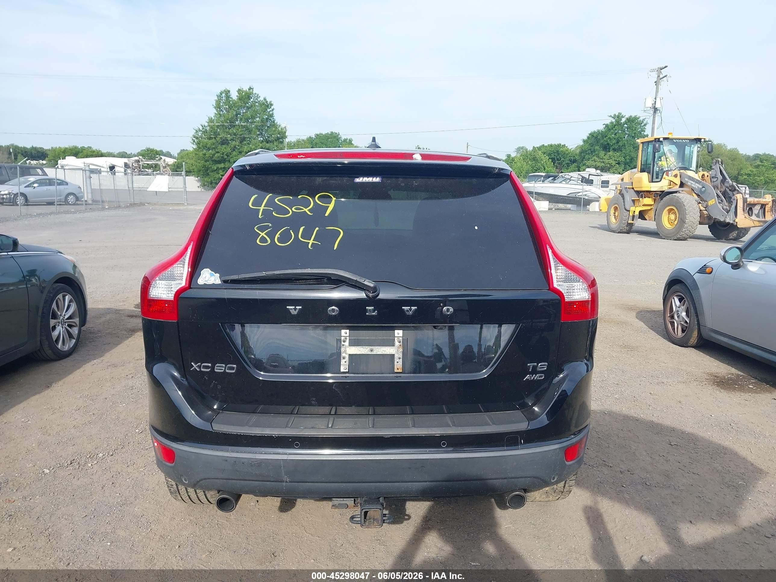 2011 Volvo Xc60 T6/t6 R-design Black vin: YV4902DZXB2192107