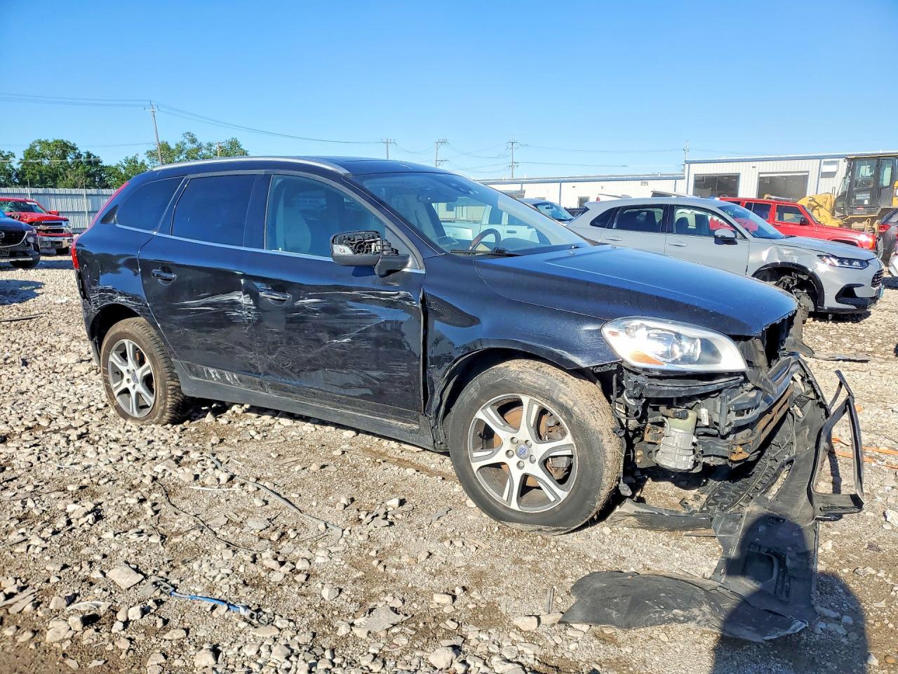 2013 Volvo Xc60 T6 Black vin: YV4902DZXD2393282