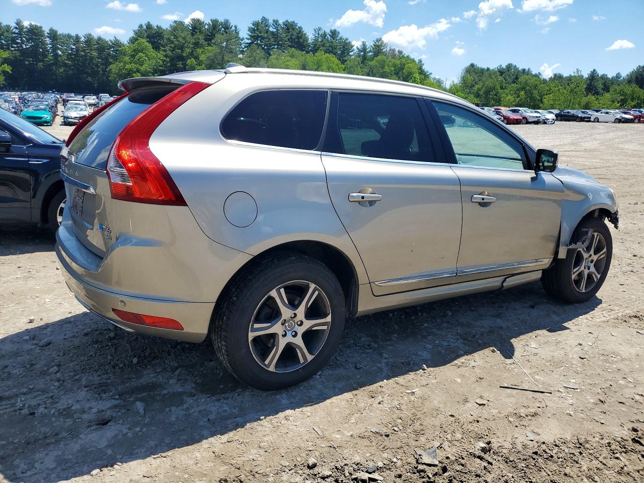 2014 Volvo Xc60 T6 Silver vin: YV4902DZXE2520775