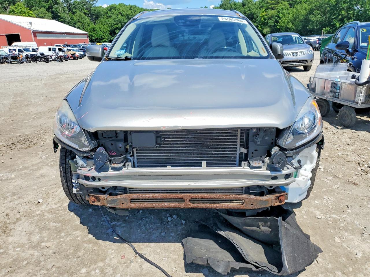 2014 Volvo Xc60 T6 Silver vin: YV4902DZXE2520775