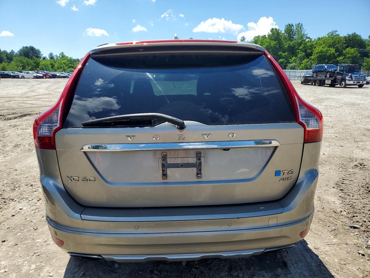 2014 Volvo Xc60 T6 Silver vin: YV4902DZXE2520775