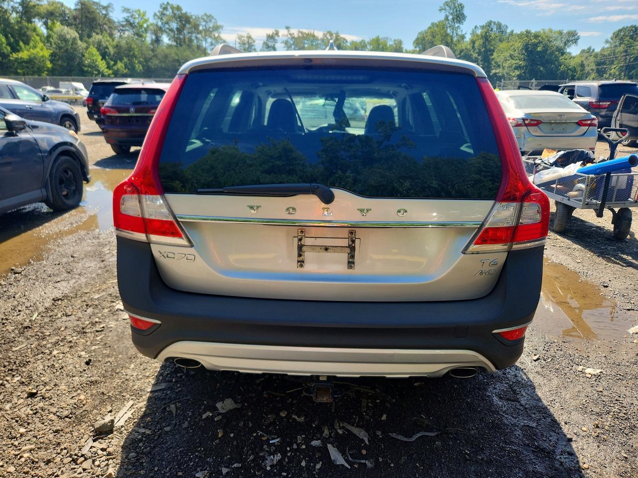 2015 Volvo Xc70 T6 Premier+ Silver vin: YV4902NC1F1189179