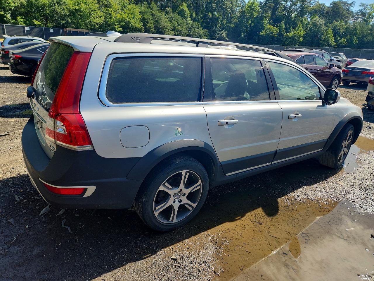 2015 Volvo Xc70 T6 Premier+ Silver vin: YV4902NC1F1189179