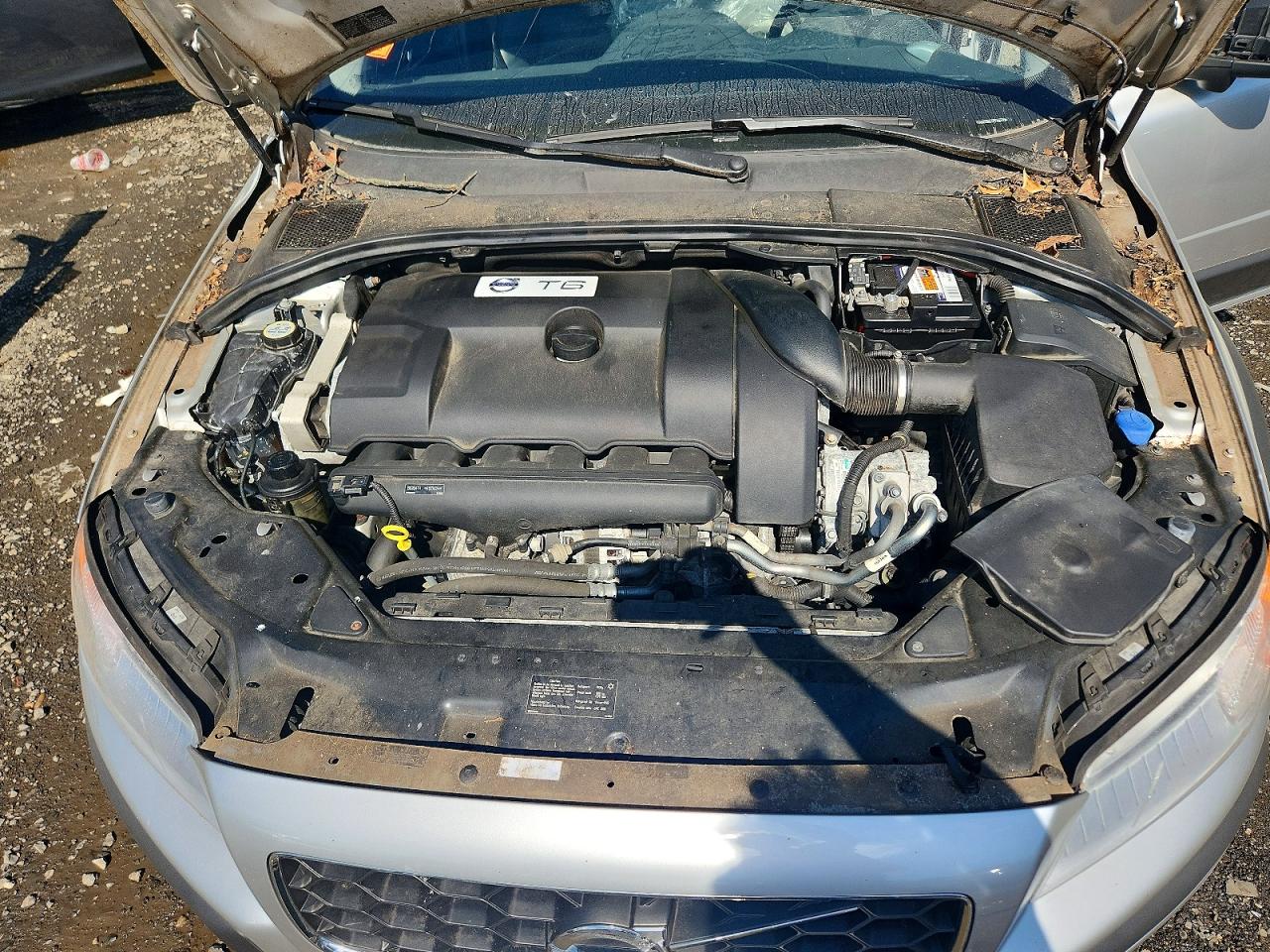 2015 Volvo Xc70 T6 Premier+ Silver vin: YV4902NC1F1189179