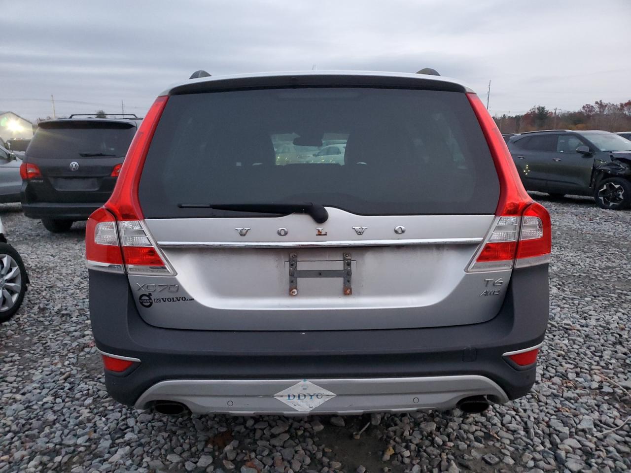2015 Volvo Xc70 T6 Premier+ Silver vin: YV4902NC2F1200321