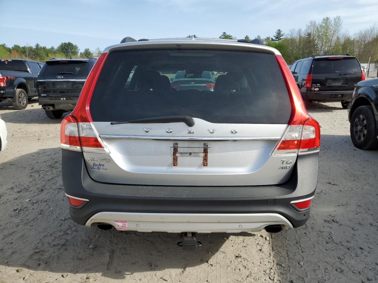 2015 Volvo Xc70 T6 Premier+ Silver vin: YV4902NC4F1192528