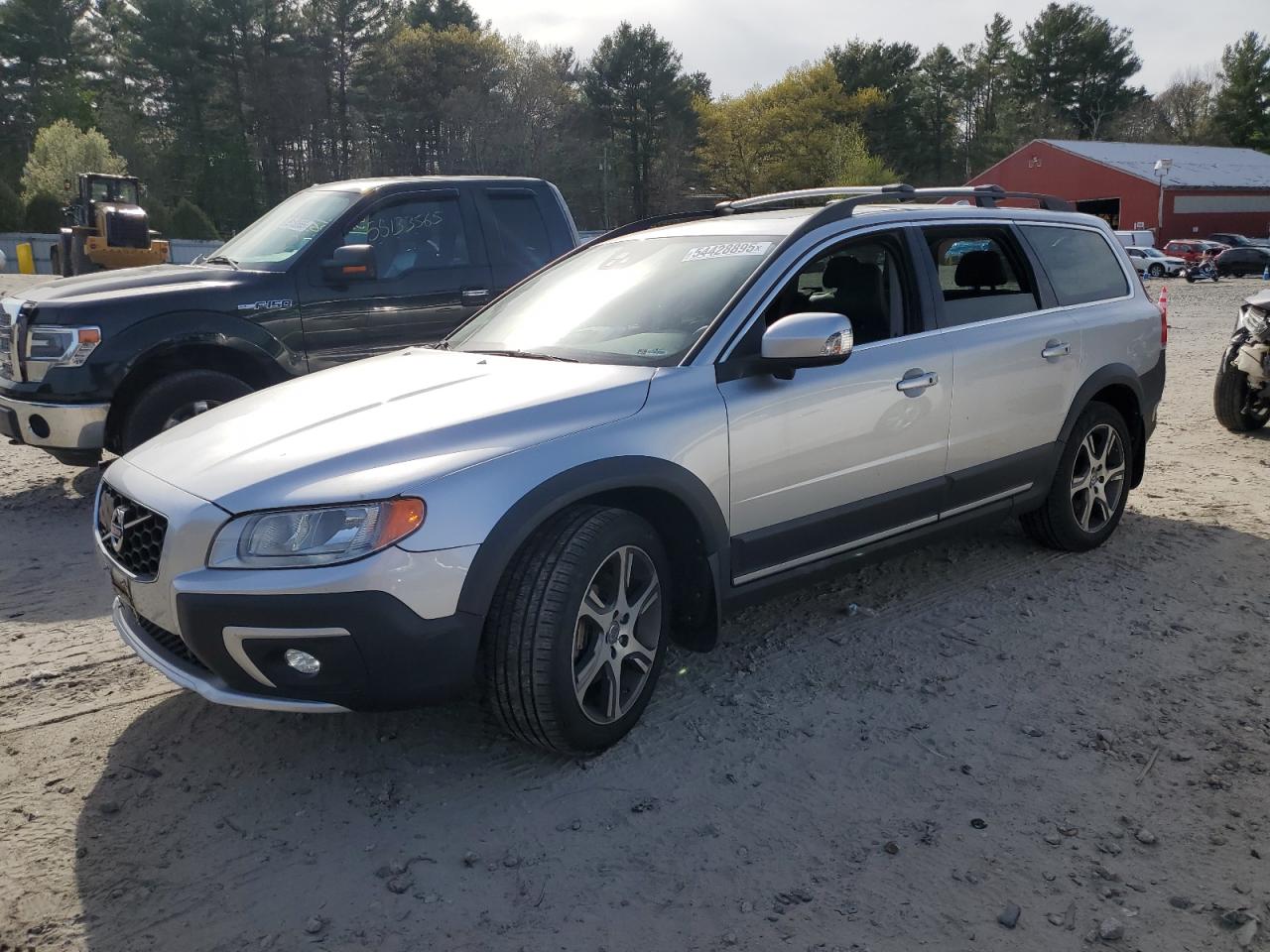 2015 Volvo Xc70 T6 Premier+ Silver vin: YV4902NC4F1192528