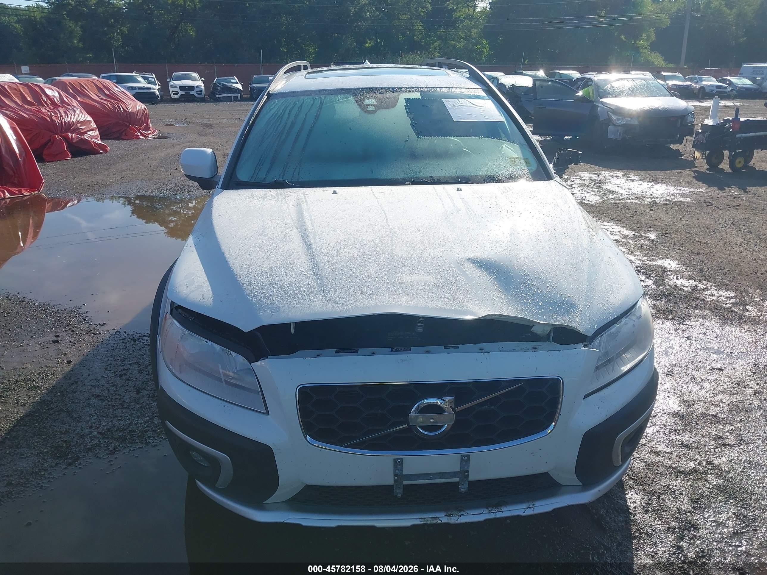 2015 Volvo Xc70 T6 Platinum White vin: YV4902ND2F1201008