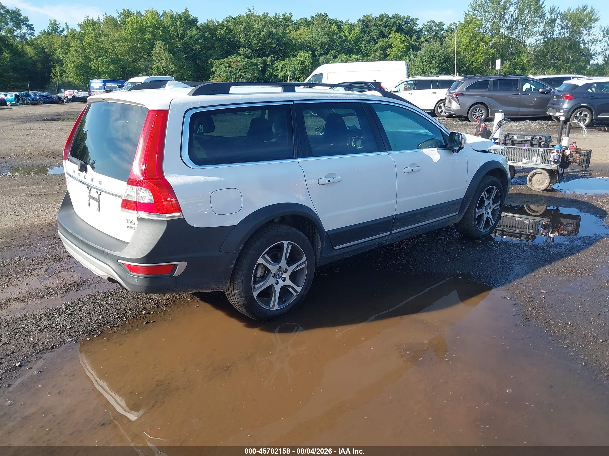2015 Volvo Xc70 T6 Platinum White vin: YV4902ND2F1201008