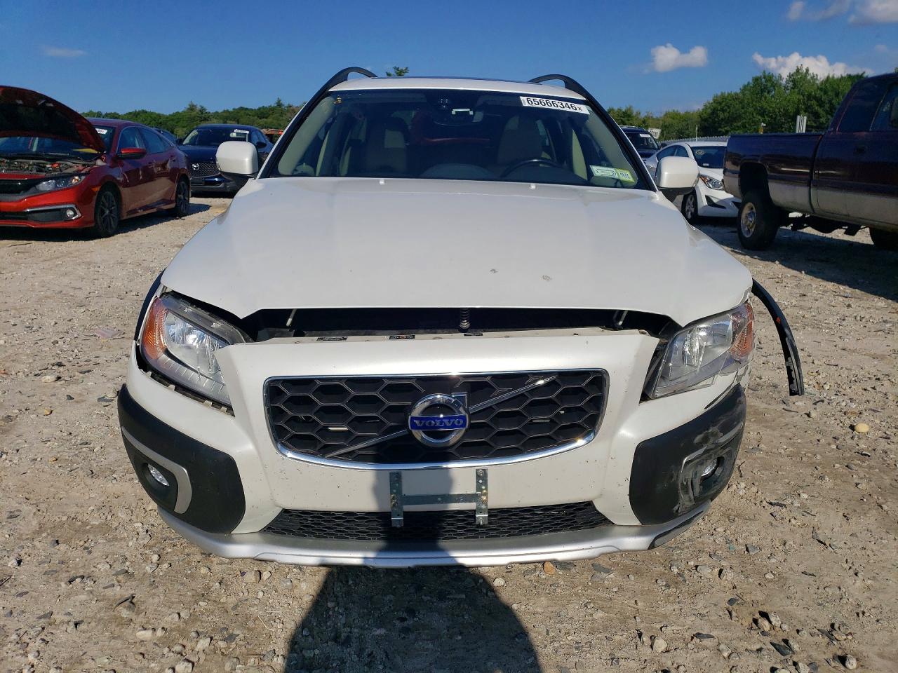 2015 Volvo Xc70 T6 Premier White vin: YV4902NK3F1223243