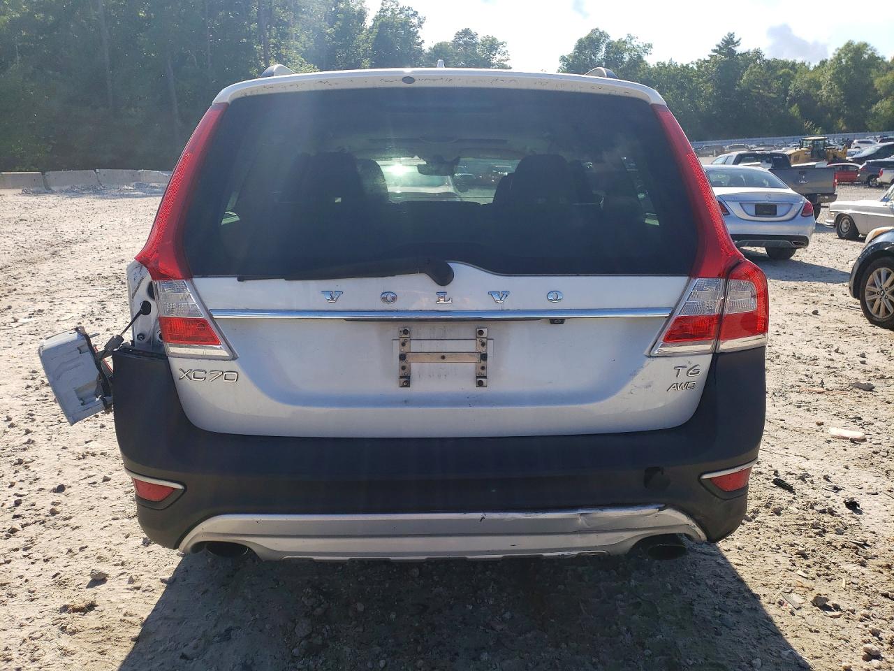 2015 Volvo Xc70 T6 Premier White vin: YV4902NK3F1223243
